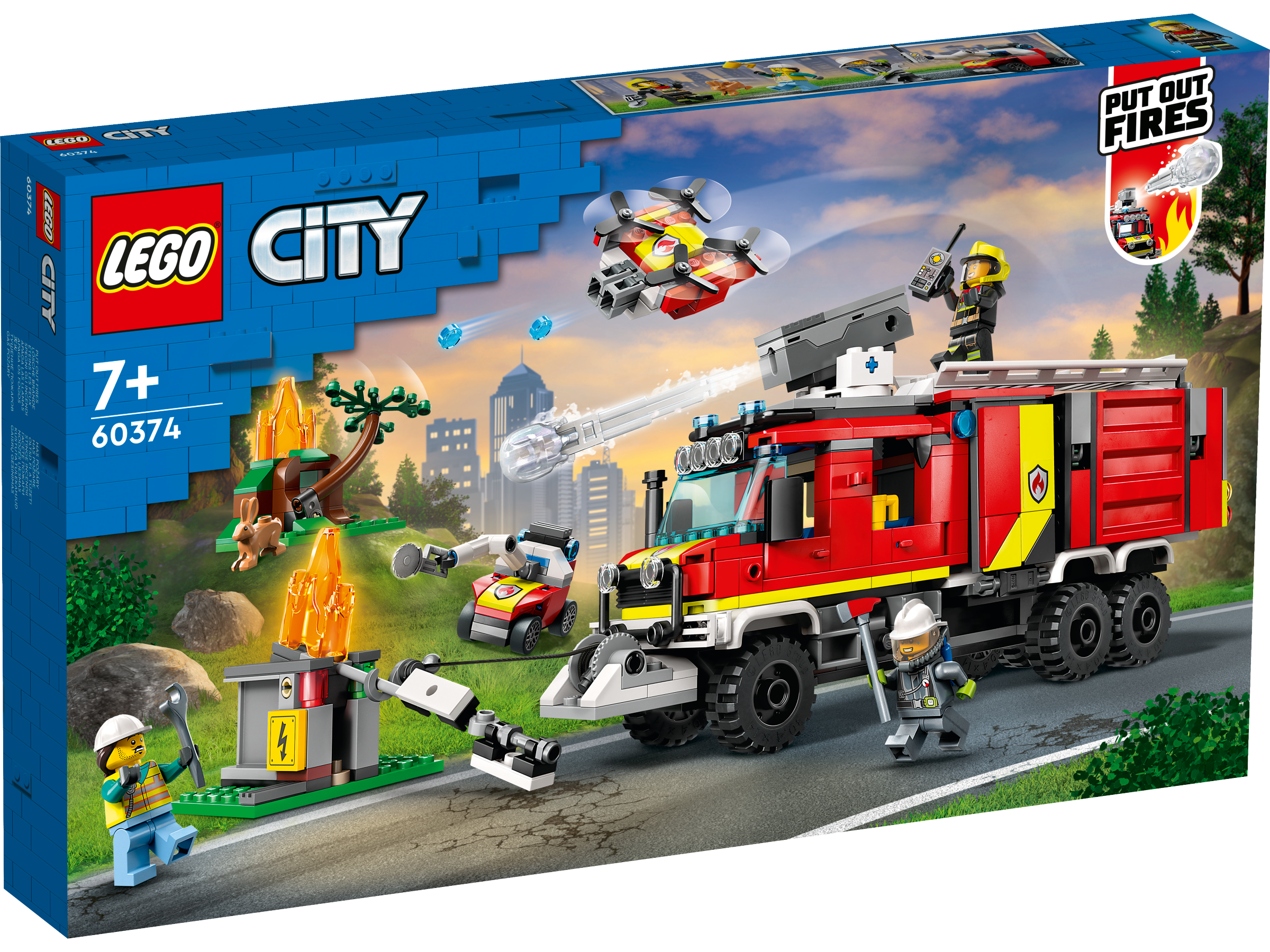 LEGO City Einsatzleitwagen Feuerwehr 60374 - Bild 4