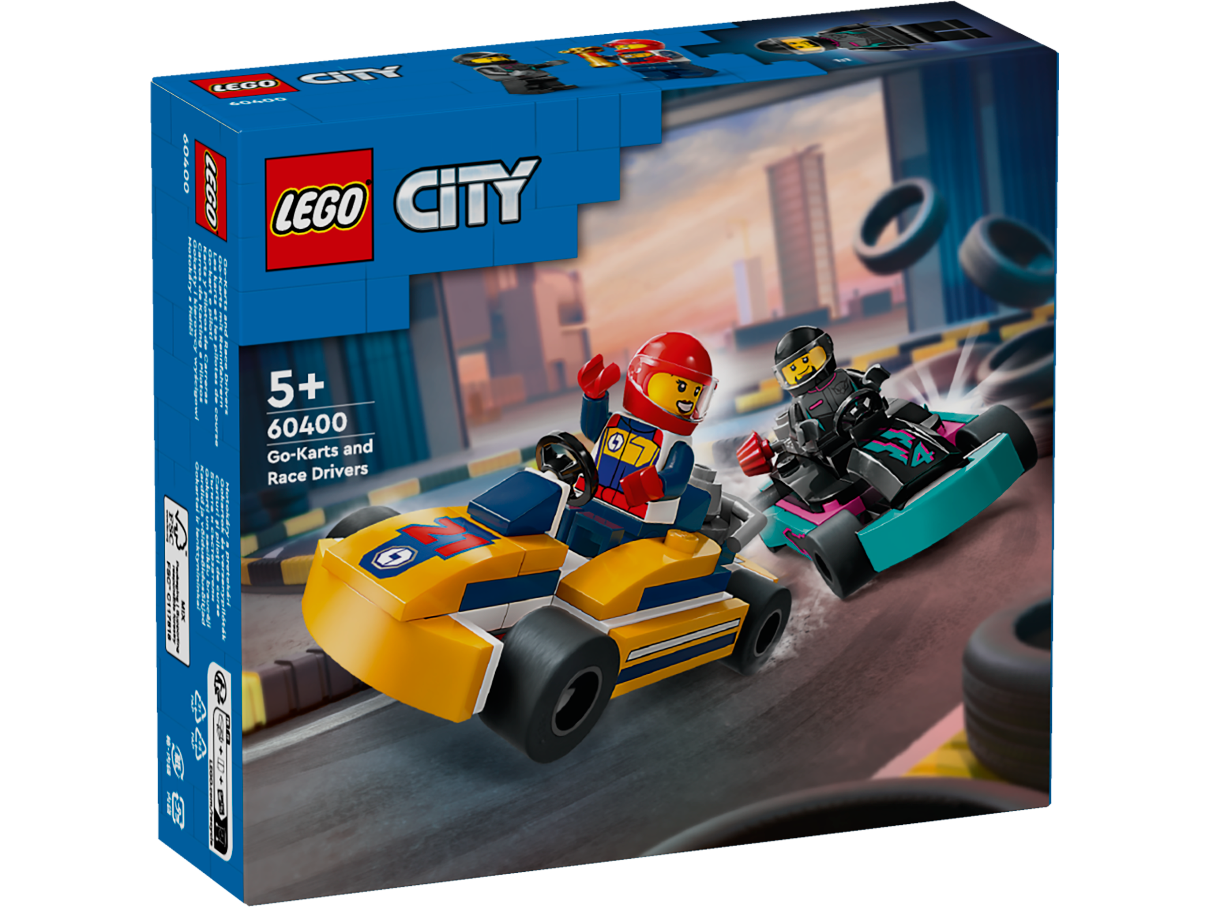 LEGO City Go-Karts mit Rennfahrer 60400 - Bild 1