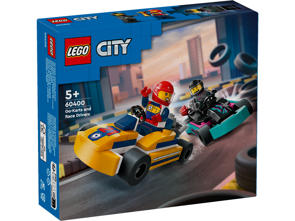 LEGO City Go-Karts mit Rennfahrer 60400