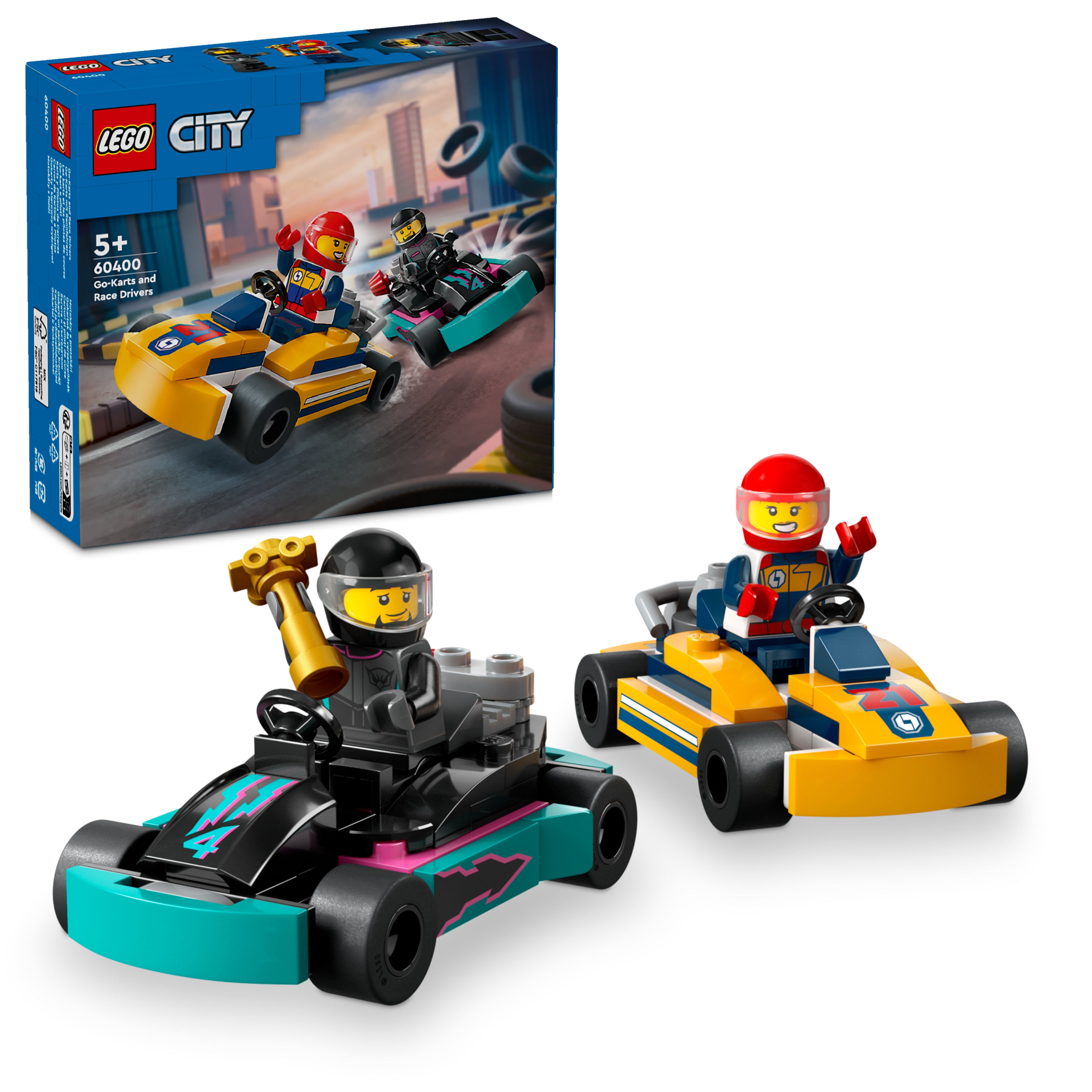 LEGO City Go-Karts mit Rennfahrer 60400 - Bild 5
