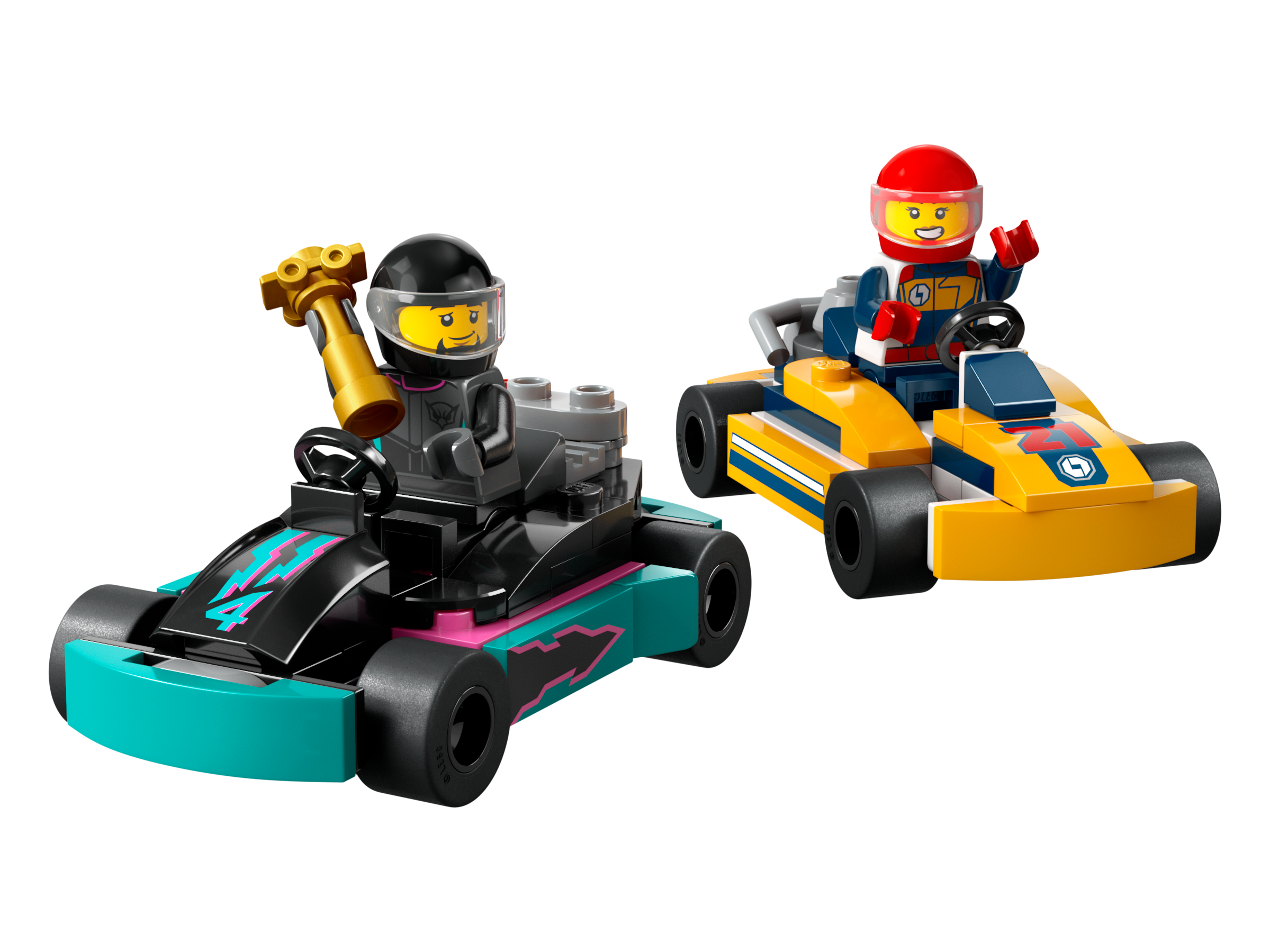 LEGO City Go-Karts mit Rennfahrer 60400 - Bild 2