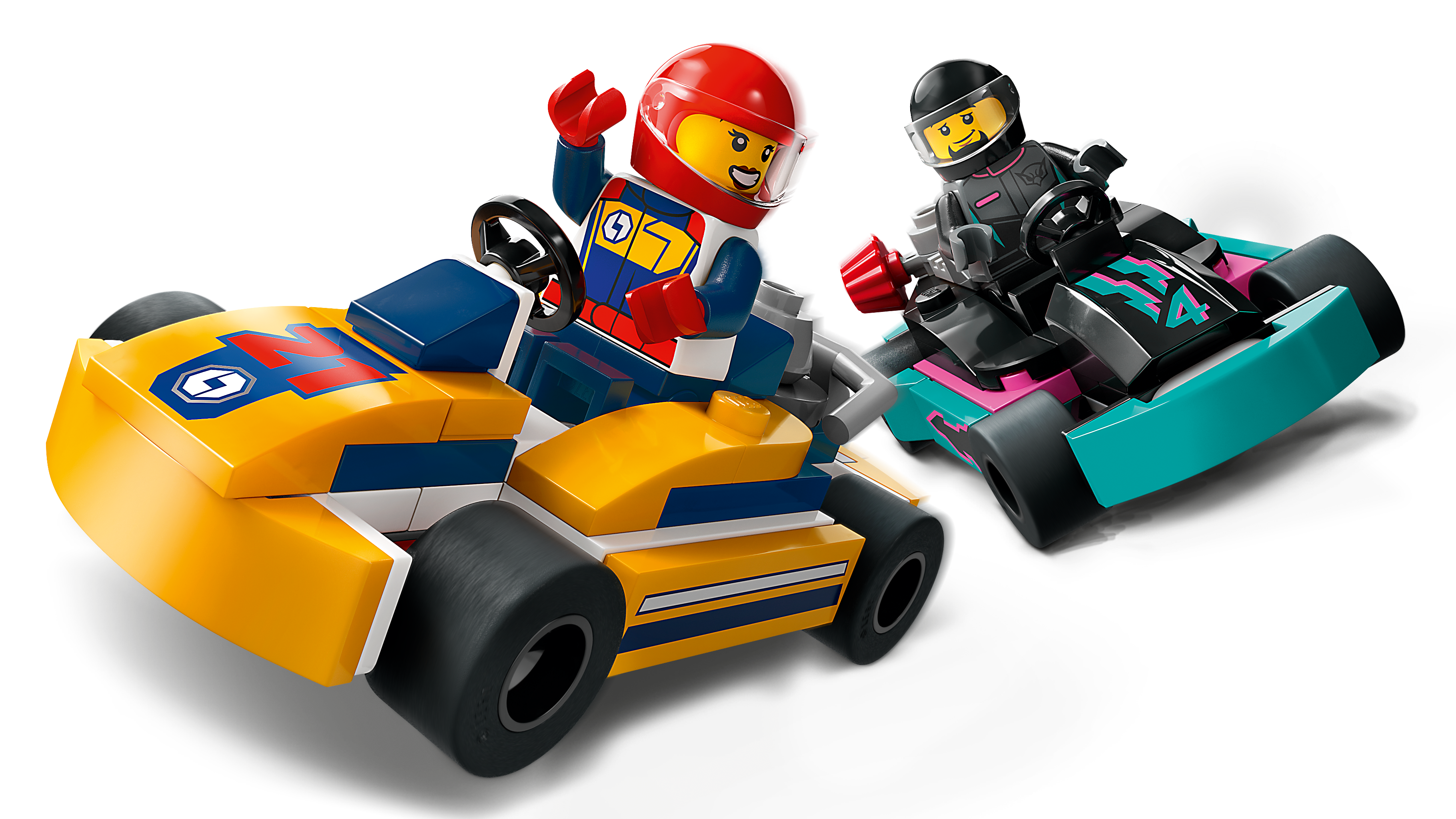 LEGO City Go-Karts mit Rennfahrer 60400 - Bild 3