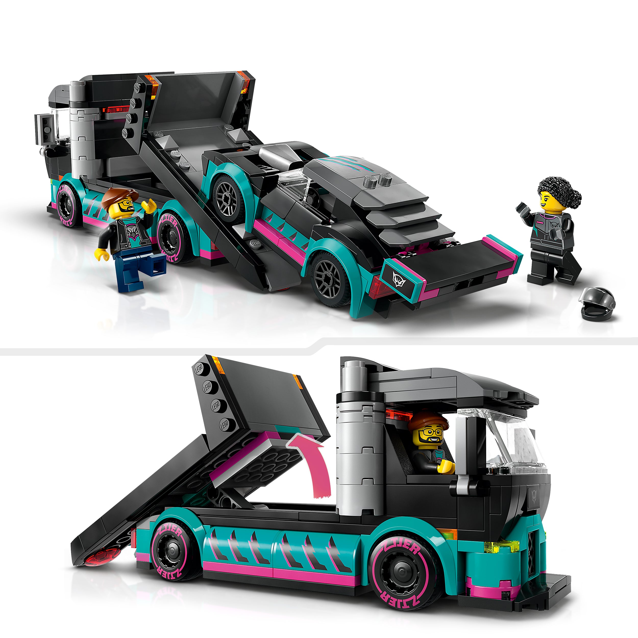 LEGO City Autotransporter mit Rennwagen 60406 - Bild 6