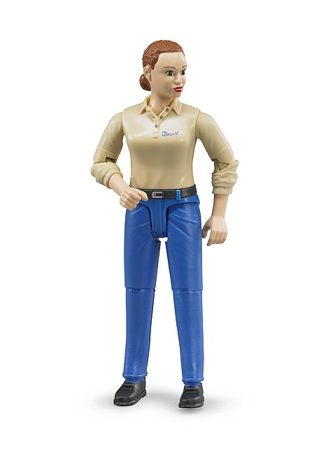 Bruder 60408 Frau mit blauer Hose - Bild 1