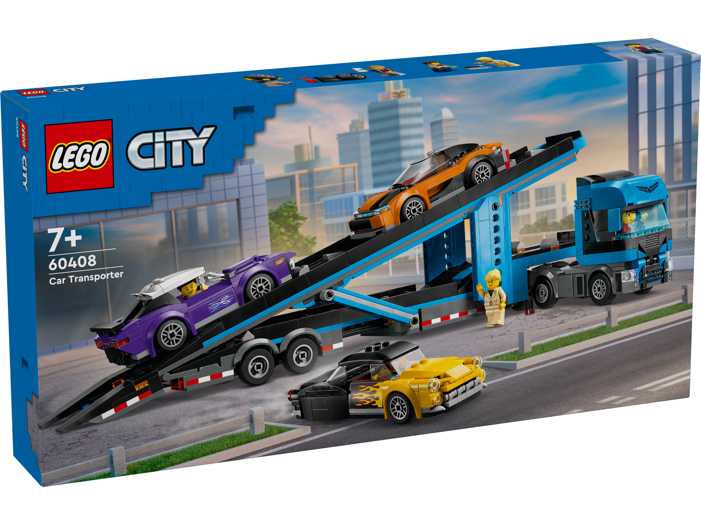 LEGO City Autotransporter mit Sportwagen 60408 - Bild 1