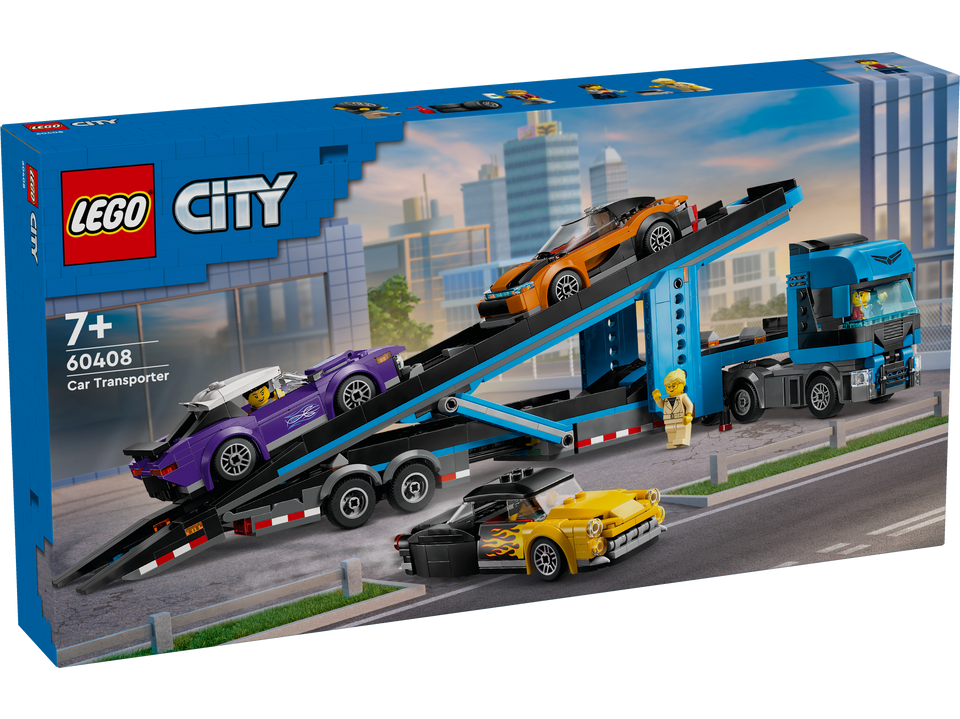 LEGO City Autotransporter mit Sportwagen 60408