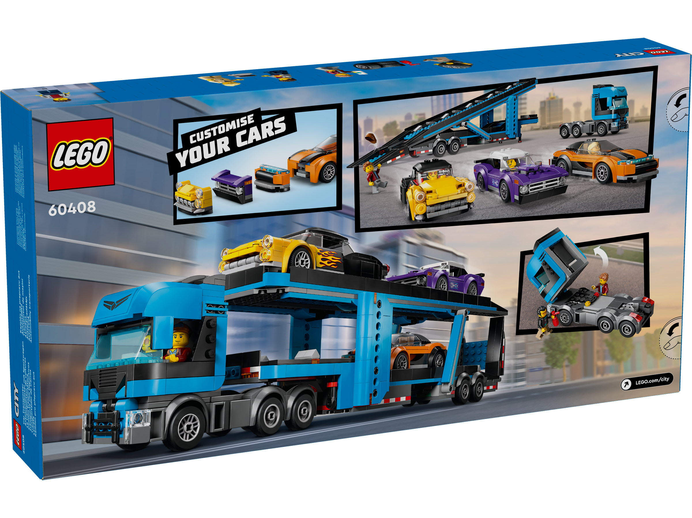 LEGO City Autotransporter mit Sportwagen 60408 - Bild 9