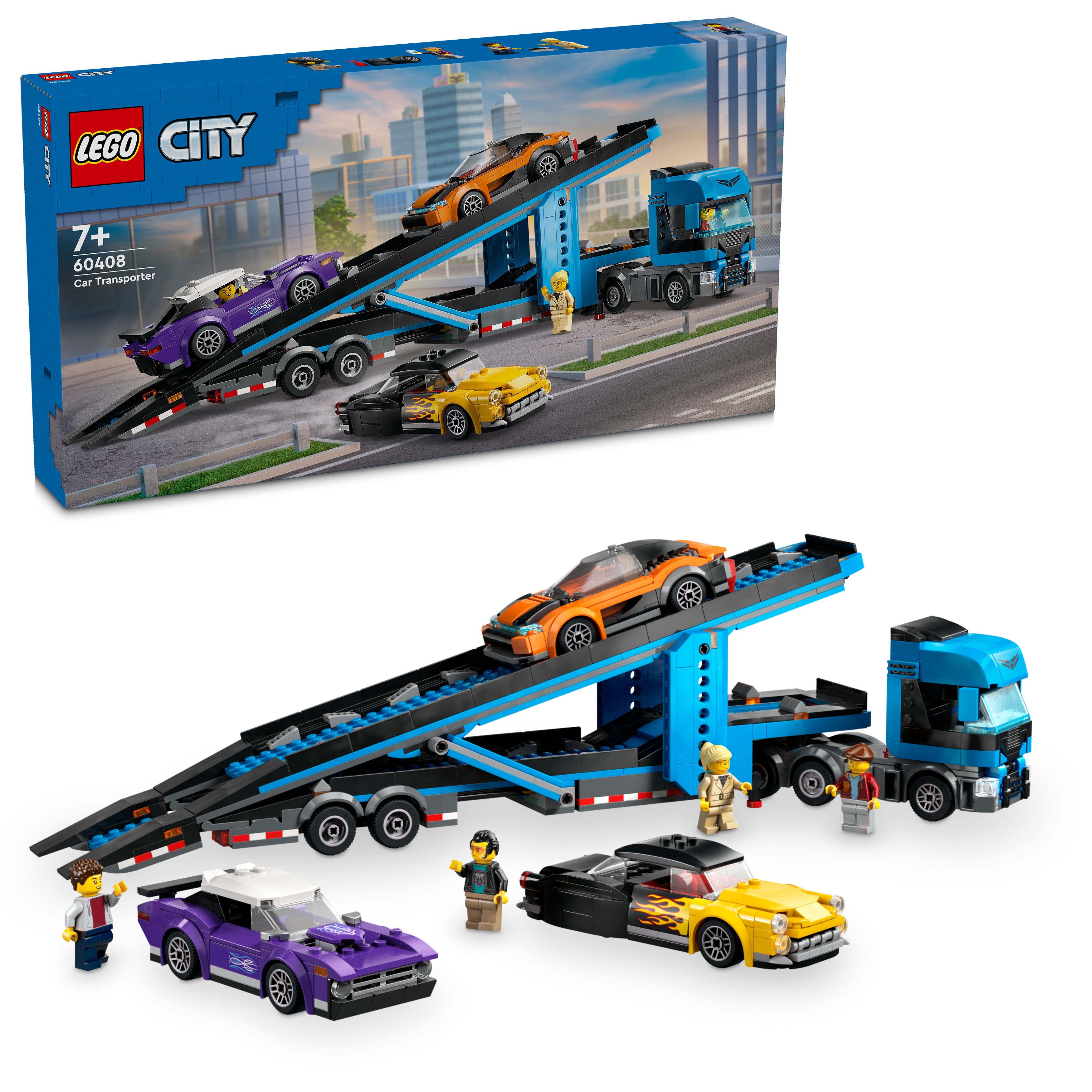 LEGO City Autotransporter mit Sportwagen 60408 - Bild 8