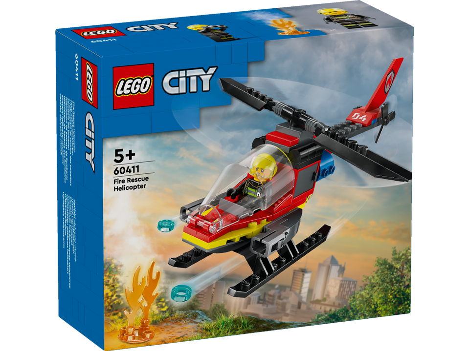 LEGO City Feuerwehrhubschrauber 60411