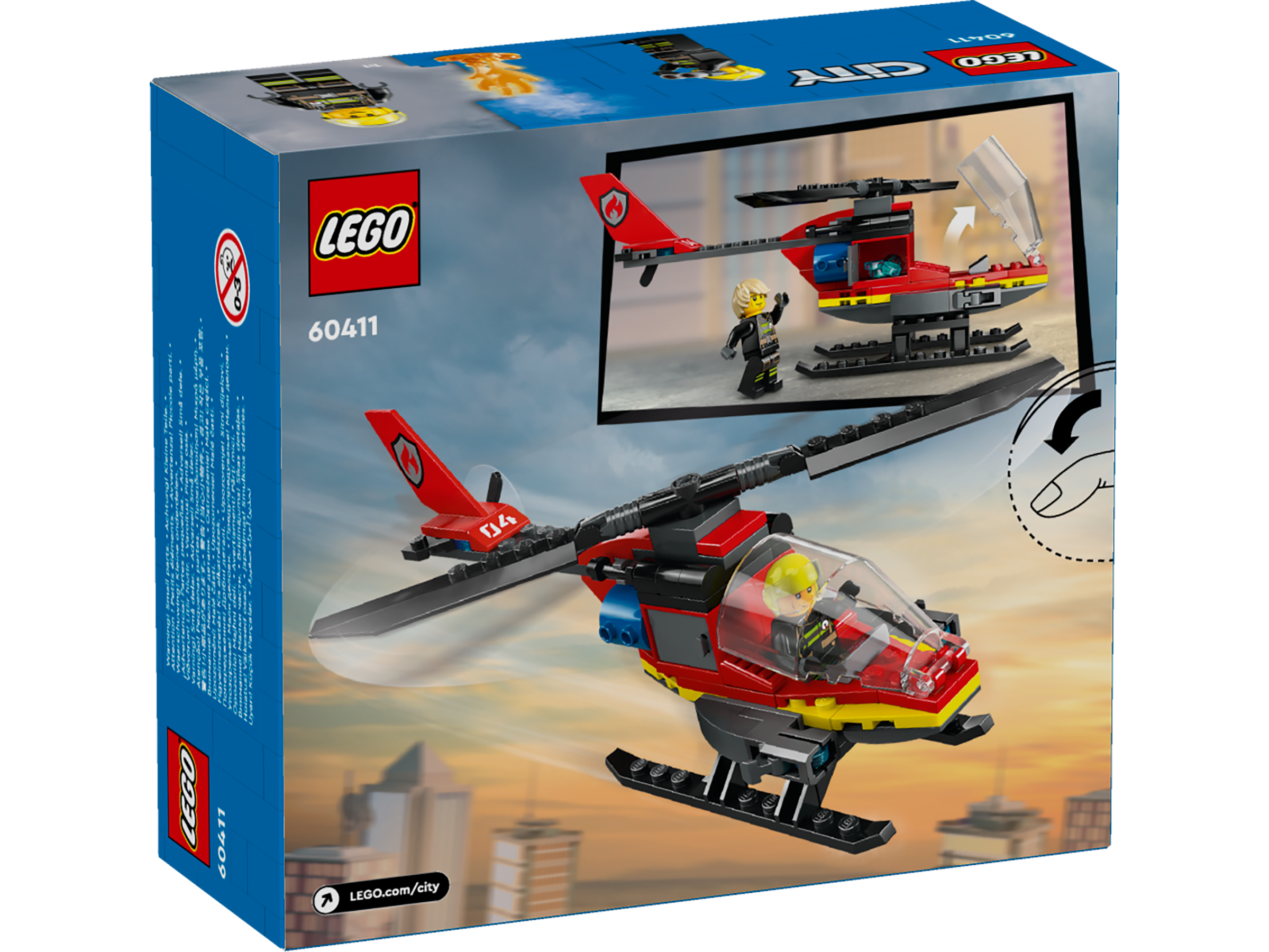 LEGO City Feuerwehrhubschrauber 60411 - Bild 7