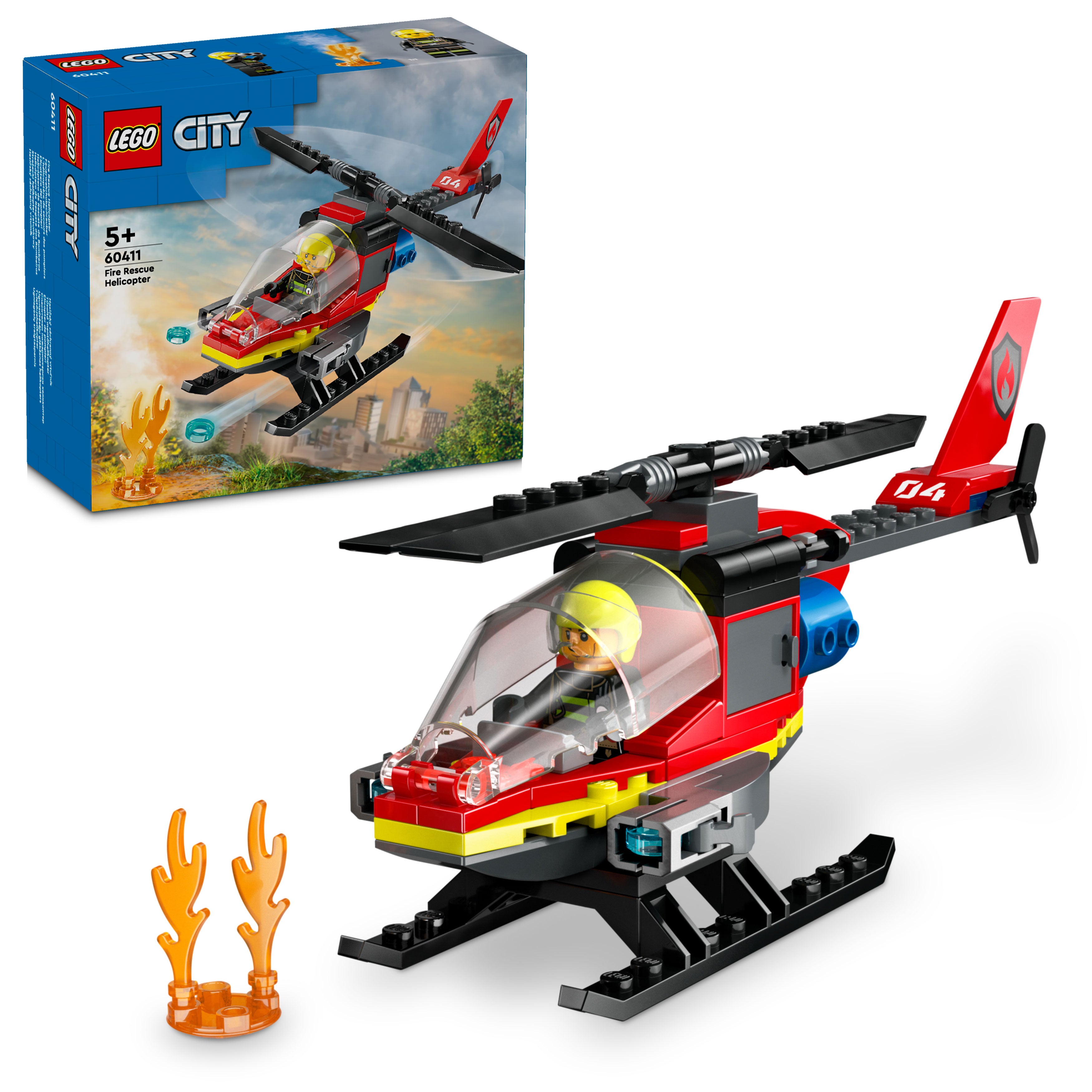 LEGO City Feuerwehrhubschrauber 60411 - Bild 6