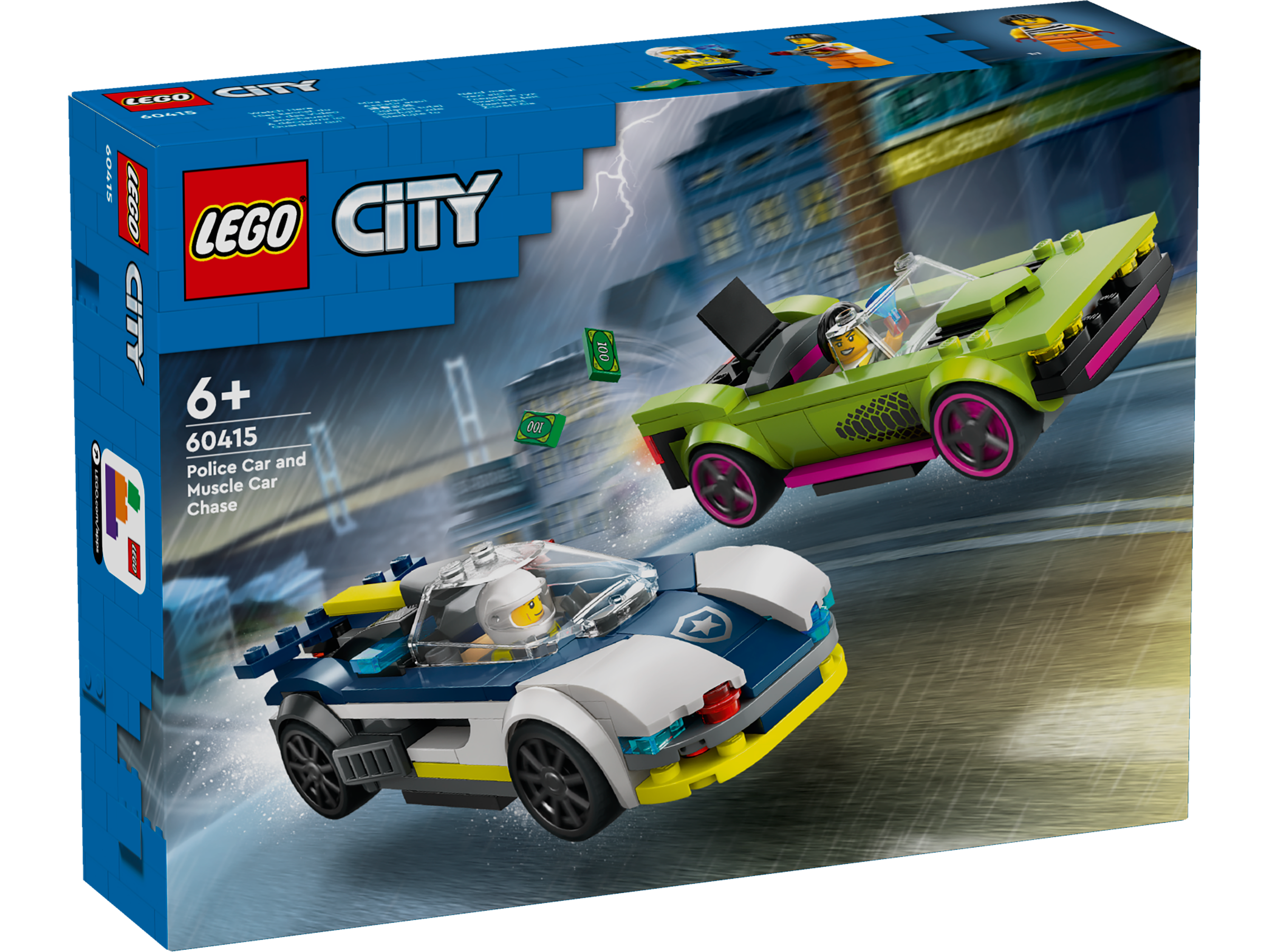 LEGO City Verfolgungsjagd mit Polizeiauto 60415 - Bild 1