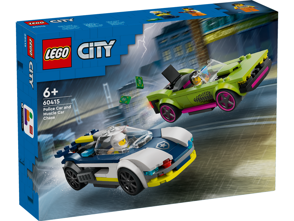 LEGO City Verfolgungsjagd mit Polizeiauto 60415