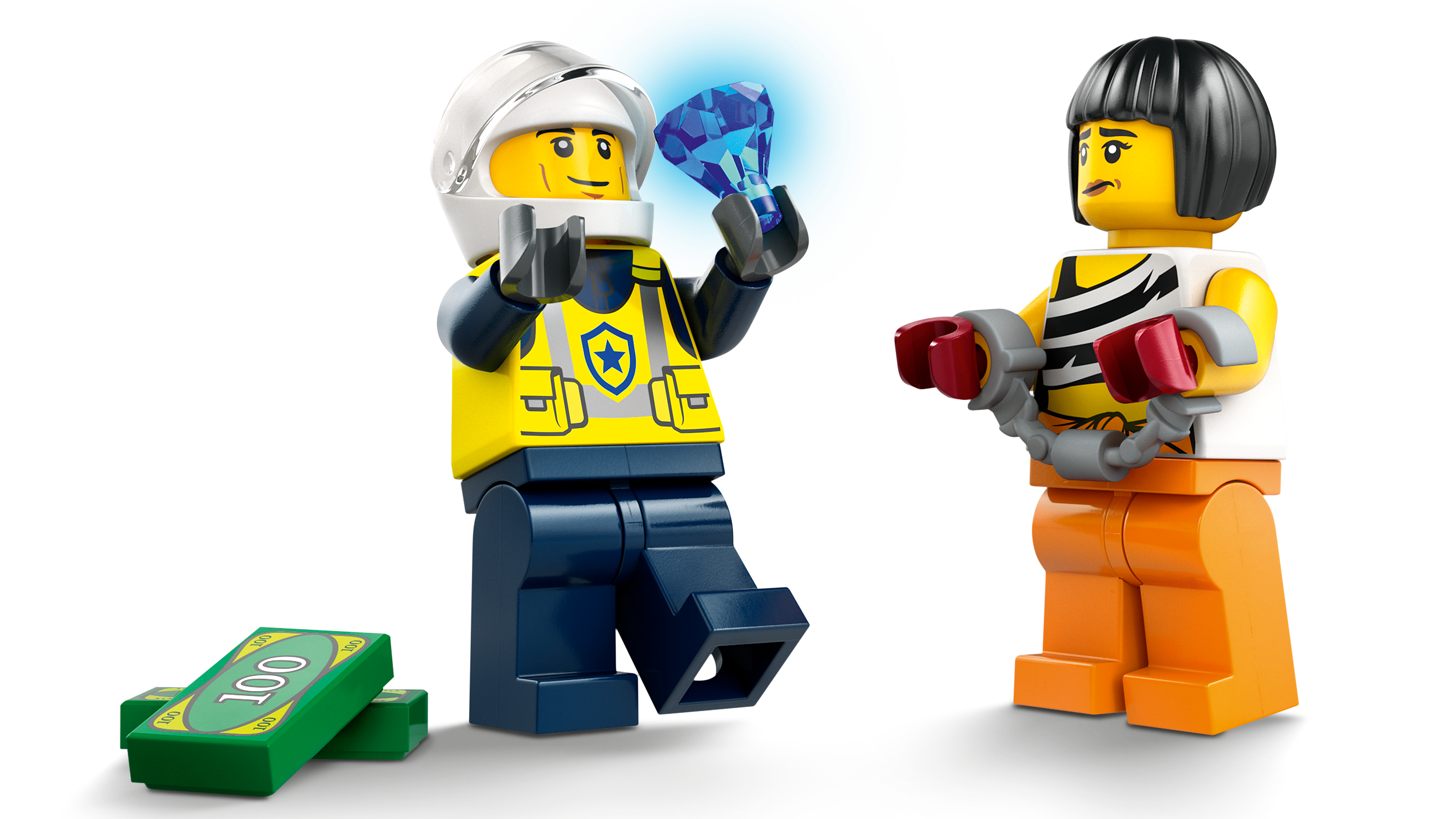 LEGO City Verfolgungsjagd mit Polizeiauto 60415 - Bild 3