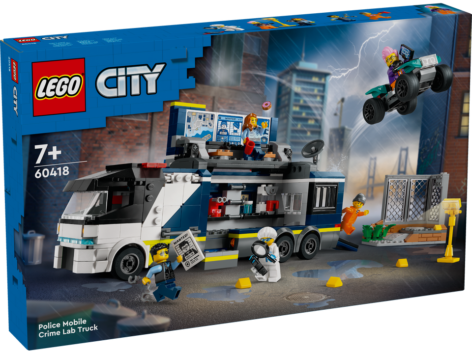 LEGO City Polizeitruck mit Labor 60418
