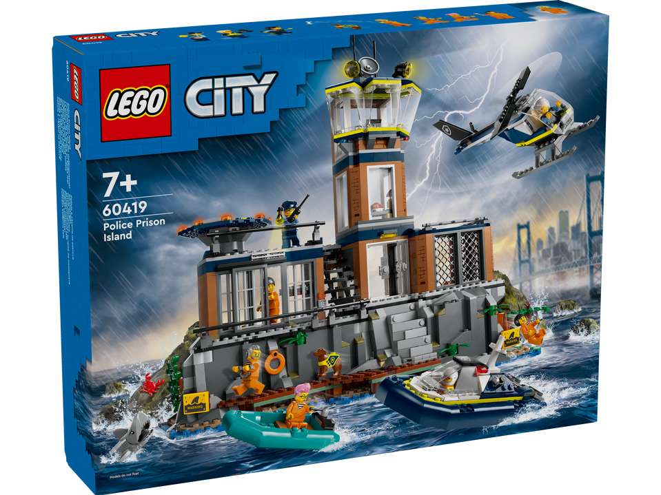 LEGO City Polizeistation auf der Gefängnisinsel 60419