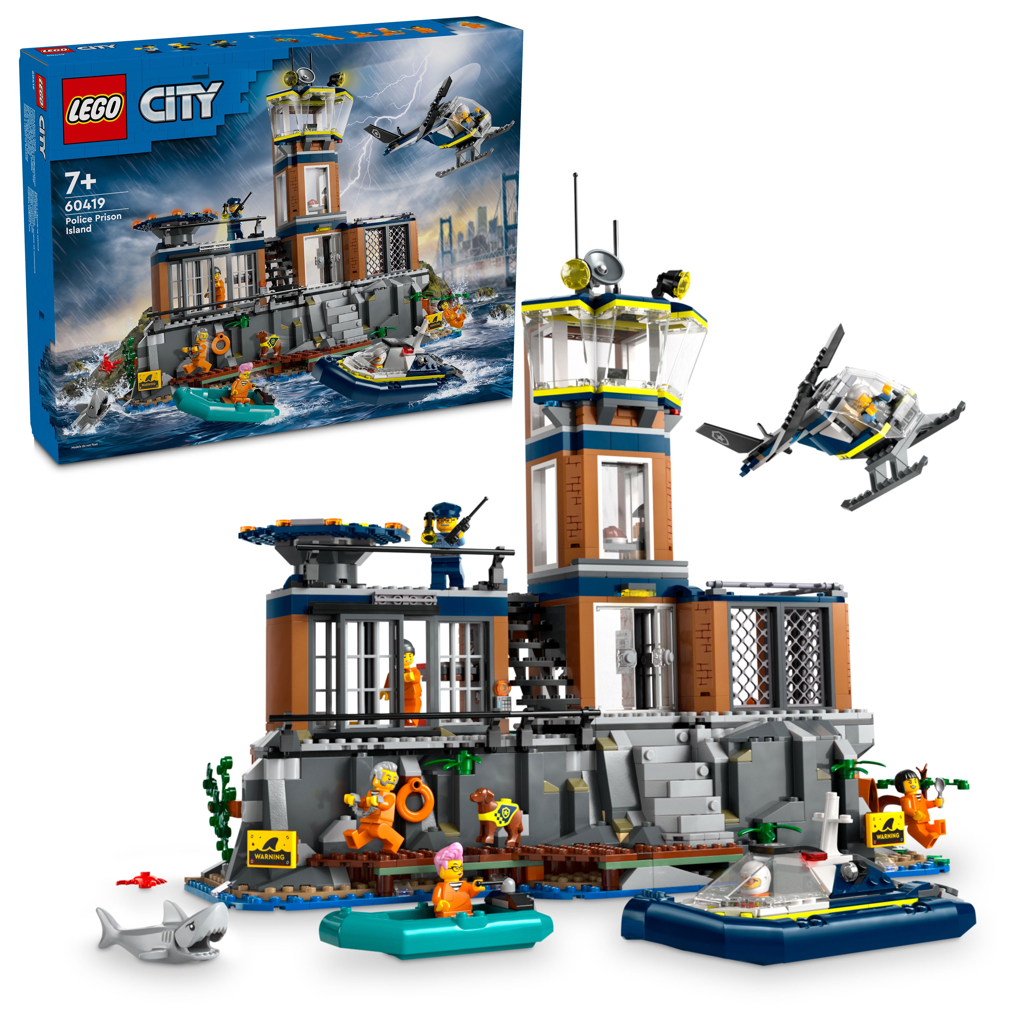LEGO City Polizeistation auf der Gefängnisinsel 60419 - Bild 8