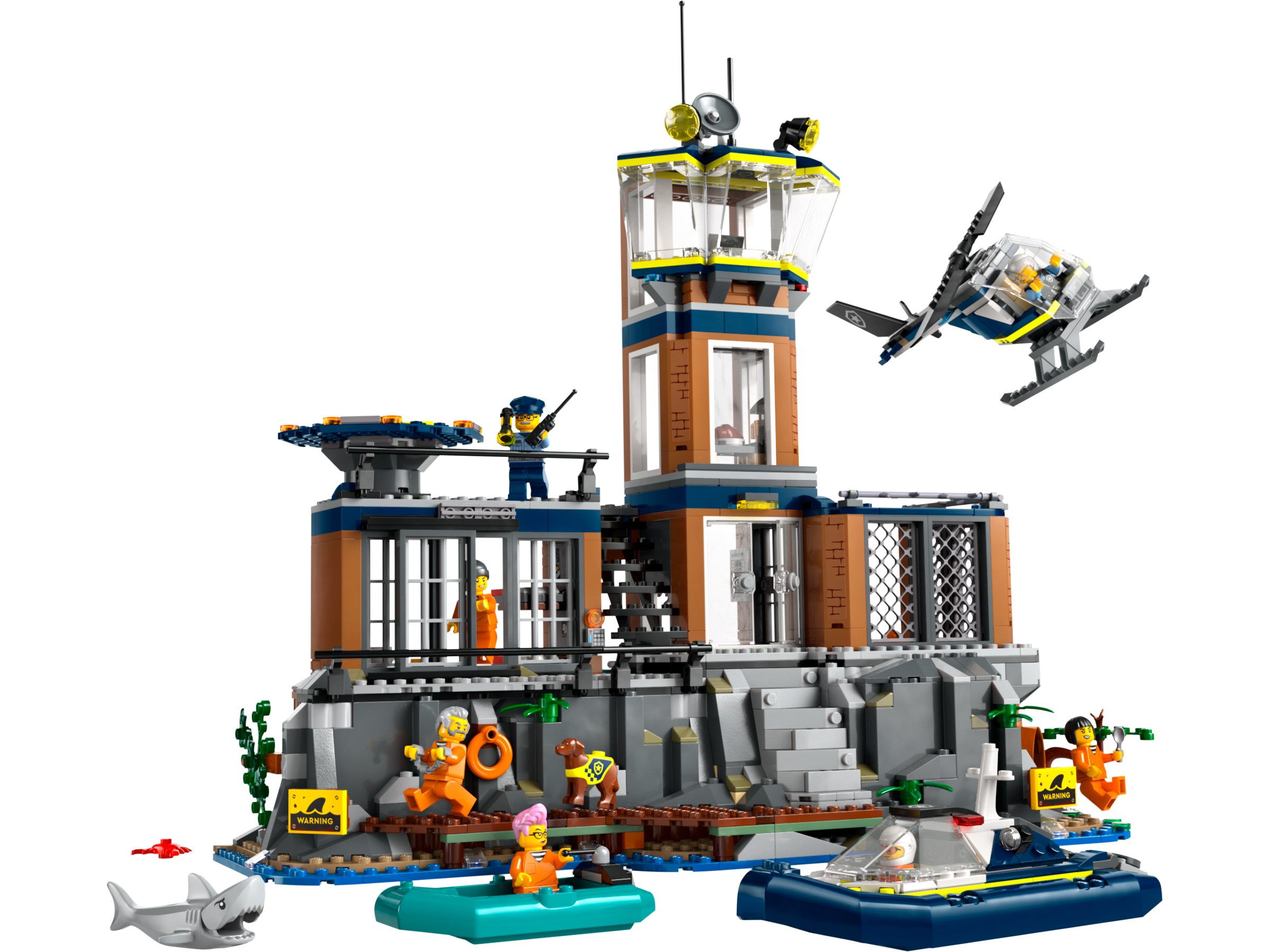 LEGO City Polizeistation auf der Gefängnisinsel 60419 - Bild 2