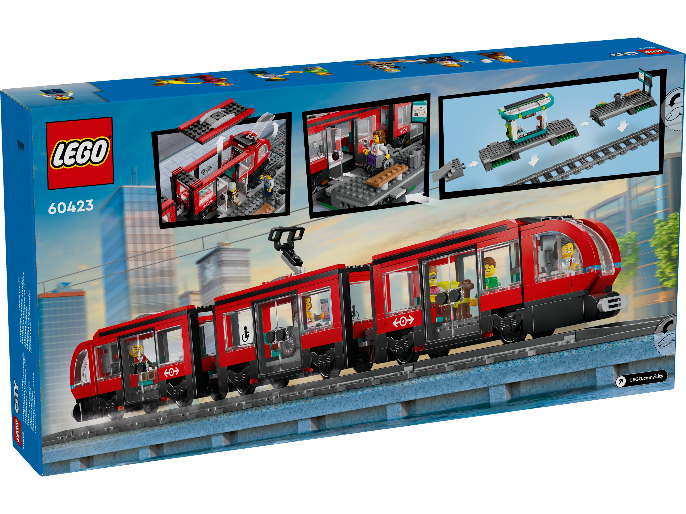 LEGO City Strassenbahn mit Haltestelle 60423 - Bild 9