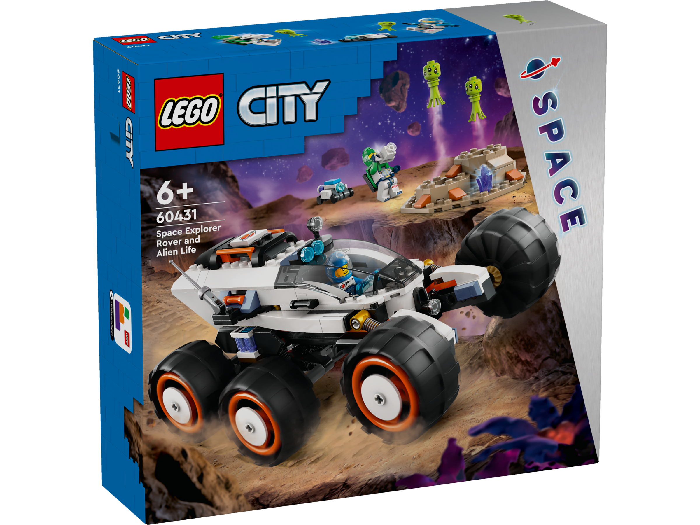 LEGO City Weltraum-Rover mit Ausserirdischen 60431 - Bild 1