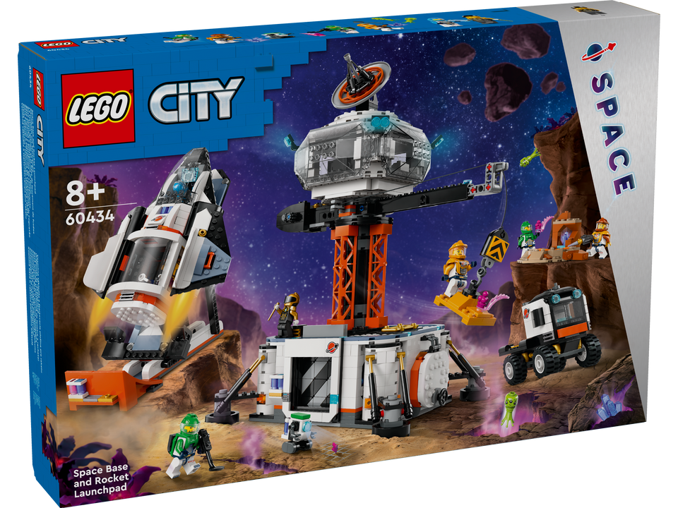 LEGO City Raumbasis mit Startrampe 60434