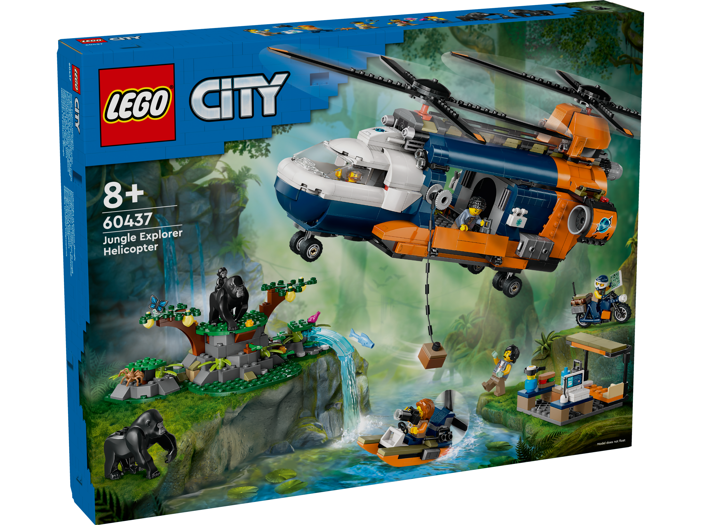 LEGO  City Dschungelforscher - Hubschrauber 60437 - Bild 1