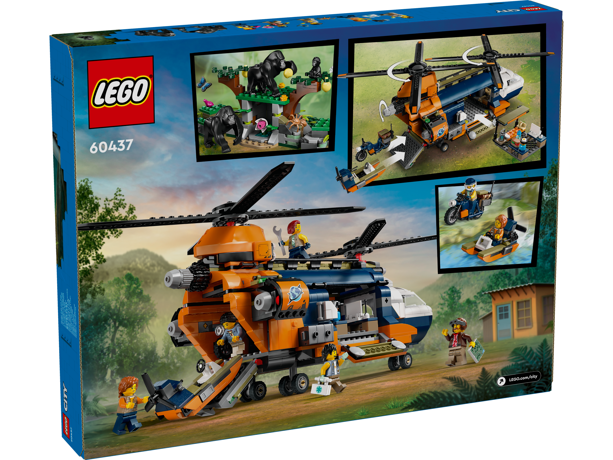LEGO  City Dschungelforscher - Hubschrauber 60437 - Bild 10