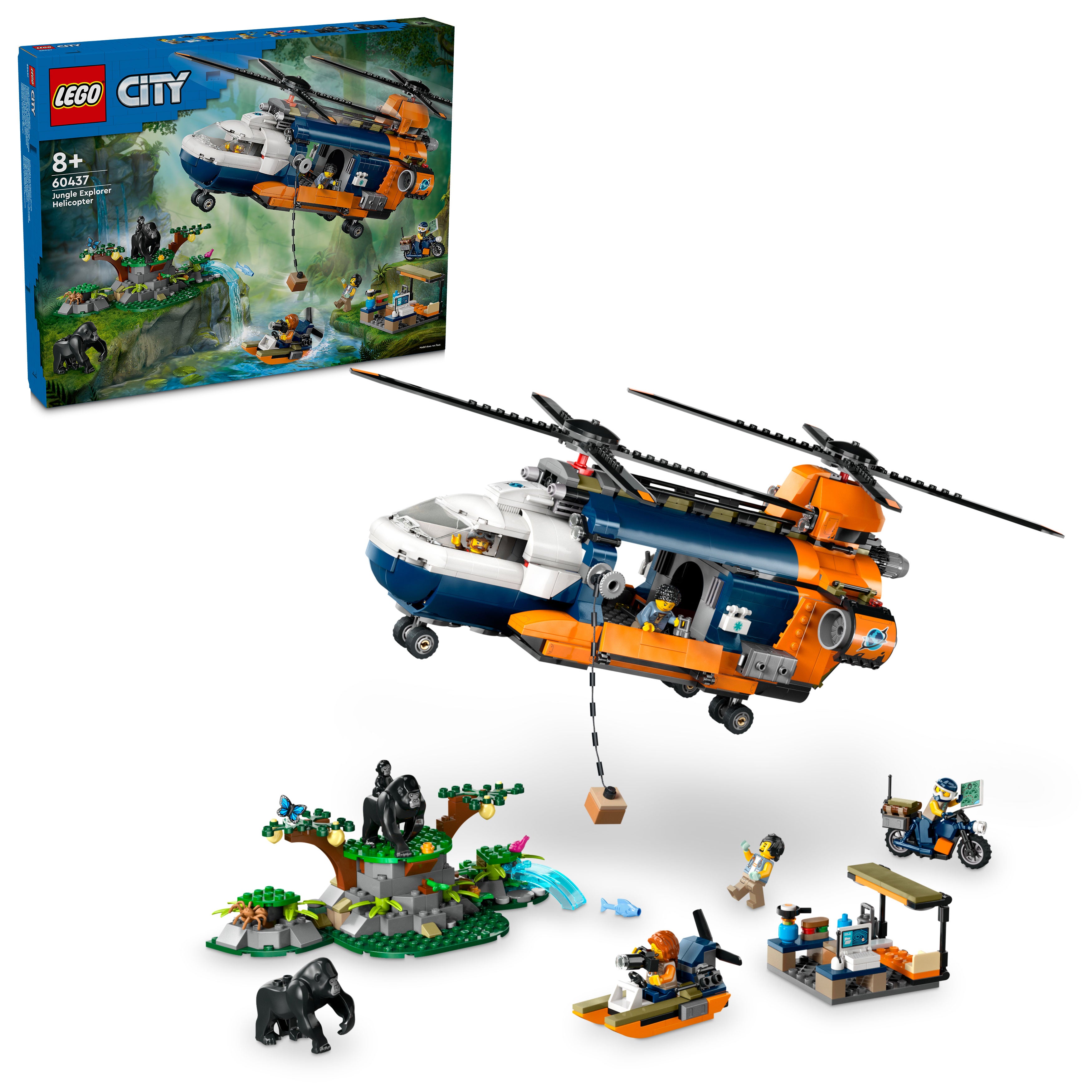 LEGO  City Dschungelforscher - Hubschrauber 60437 - Bild 9