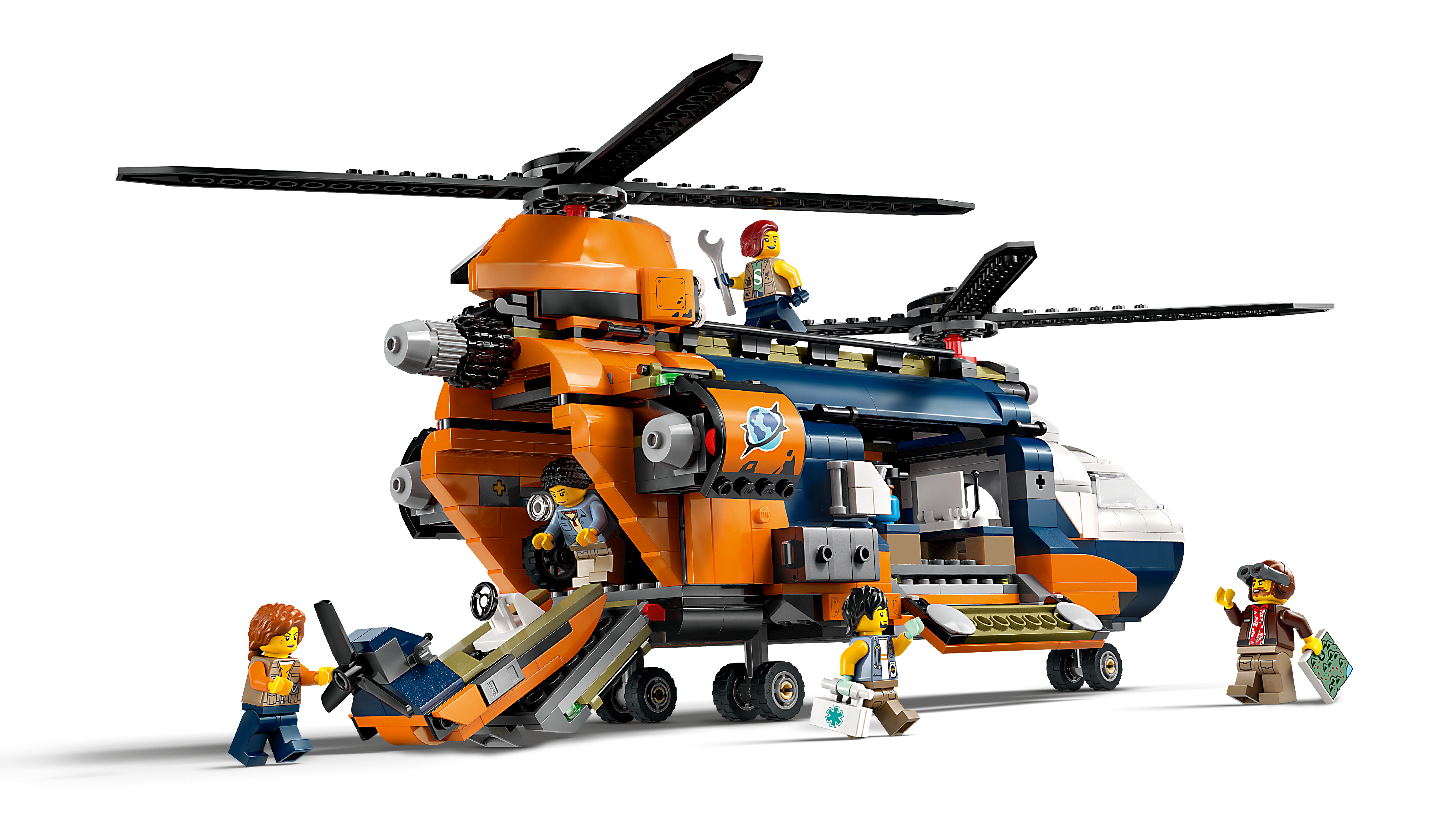 LEGO  City Dschungelforscher - Hubschrauber 60437 - Bild 4