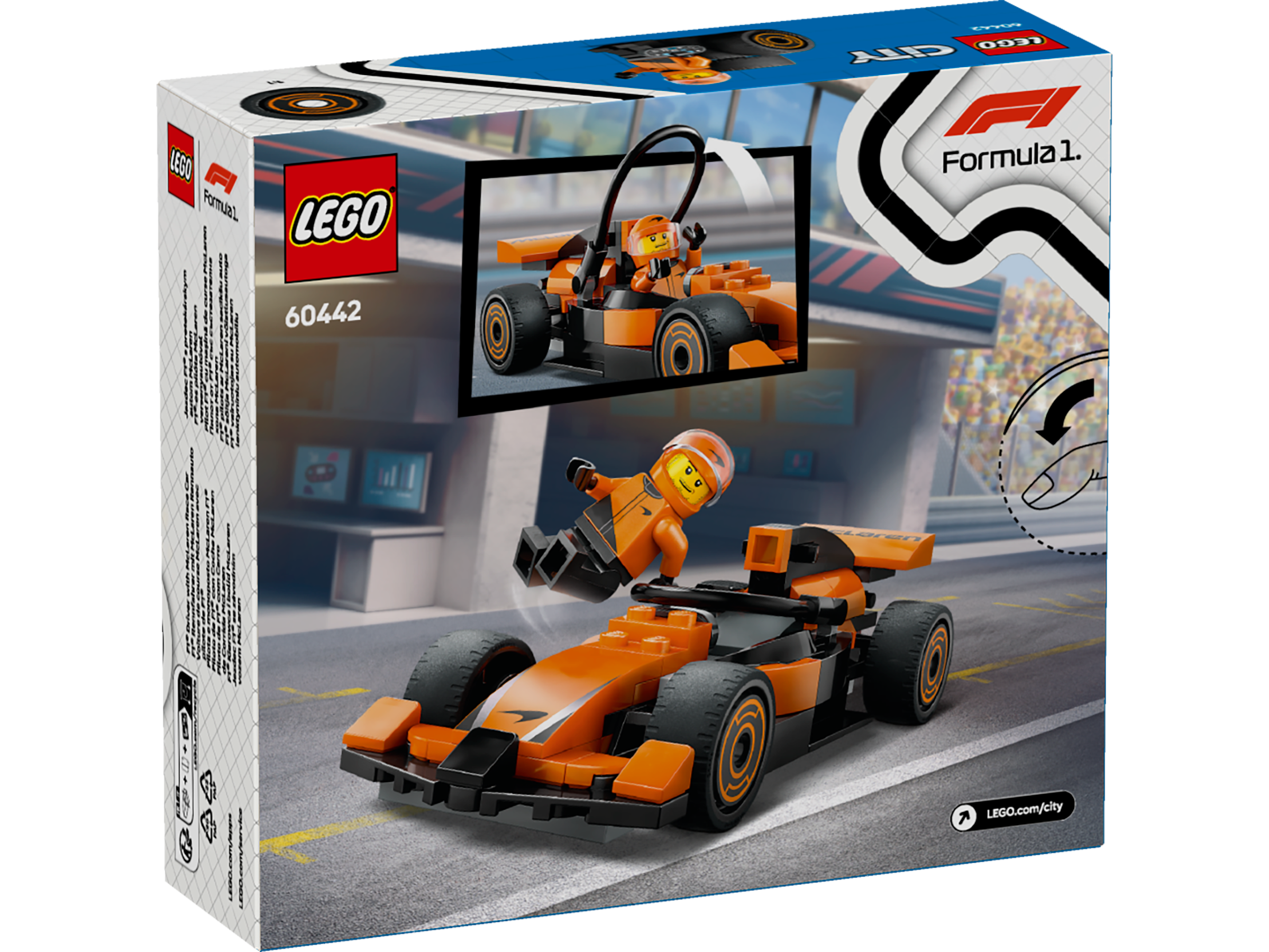 LEGO City F1® Rennfahrer mit McLaren Rennauto 60442 - Bild 7