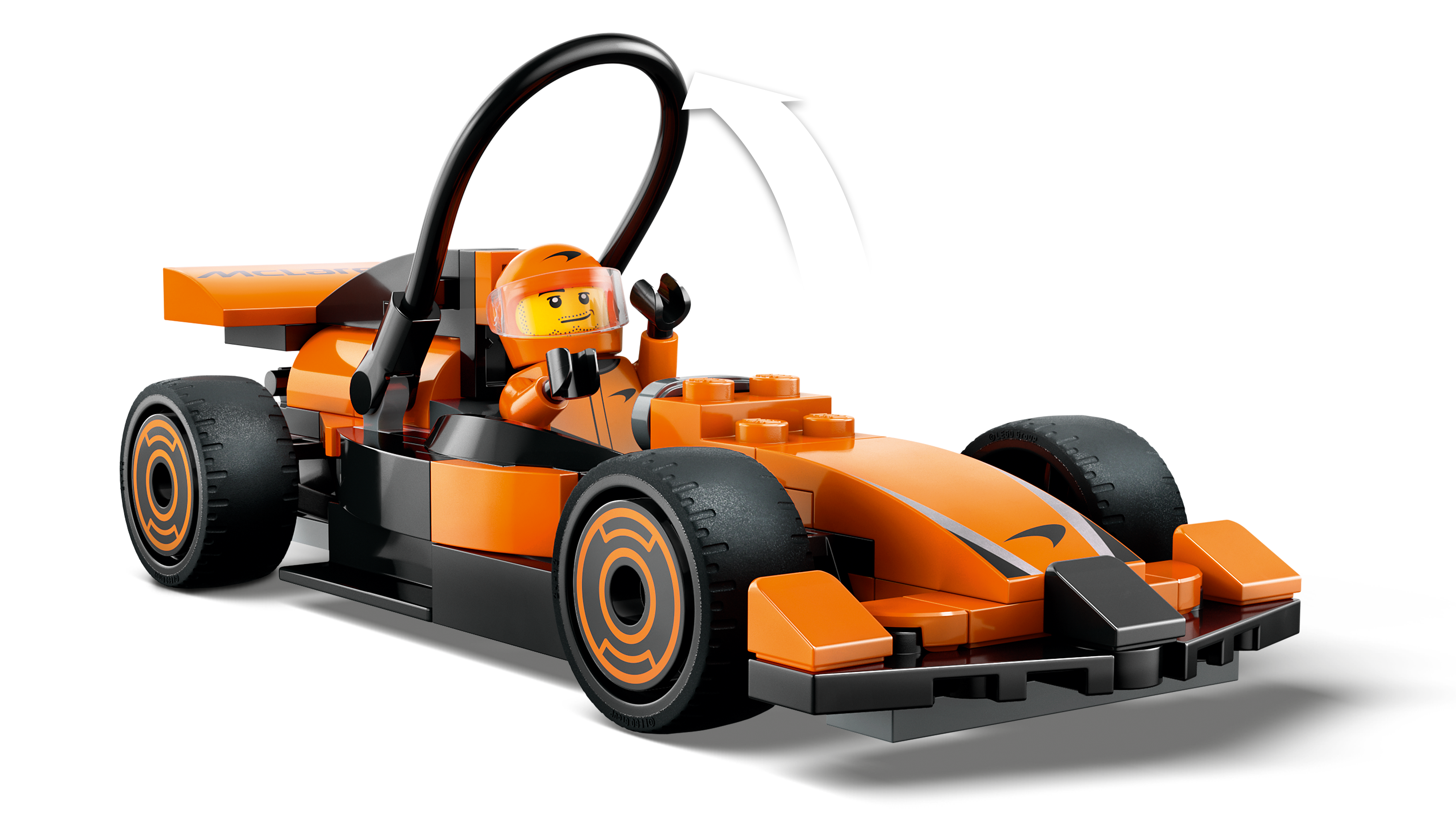 LEGO City F1® Rennfahrer mit McLaren Rennauto 60442 - Bild 2