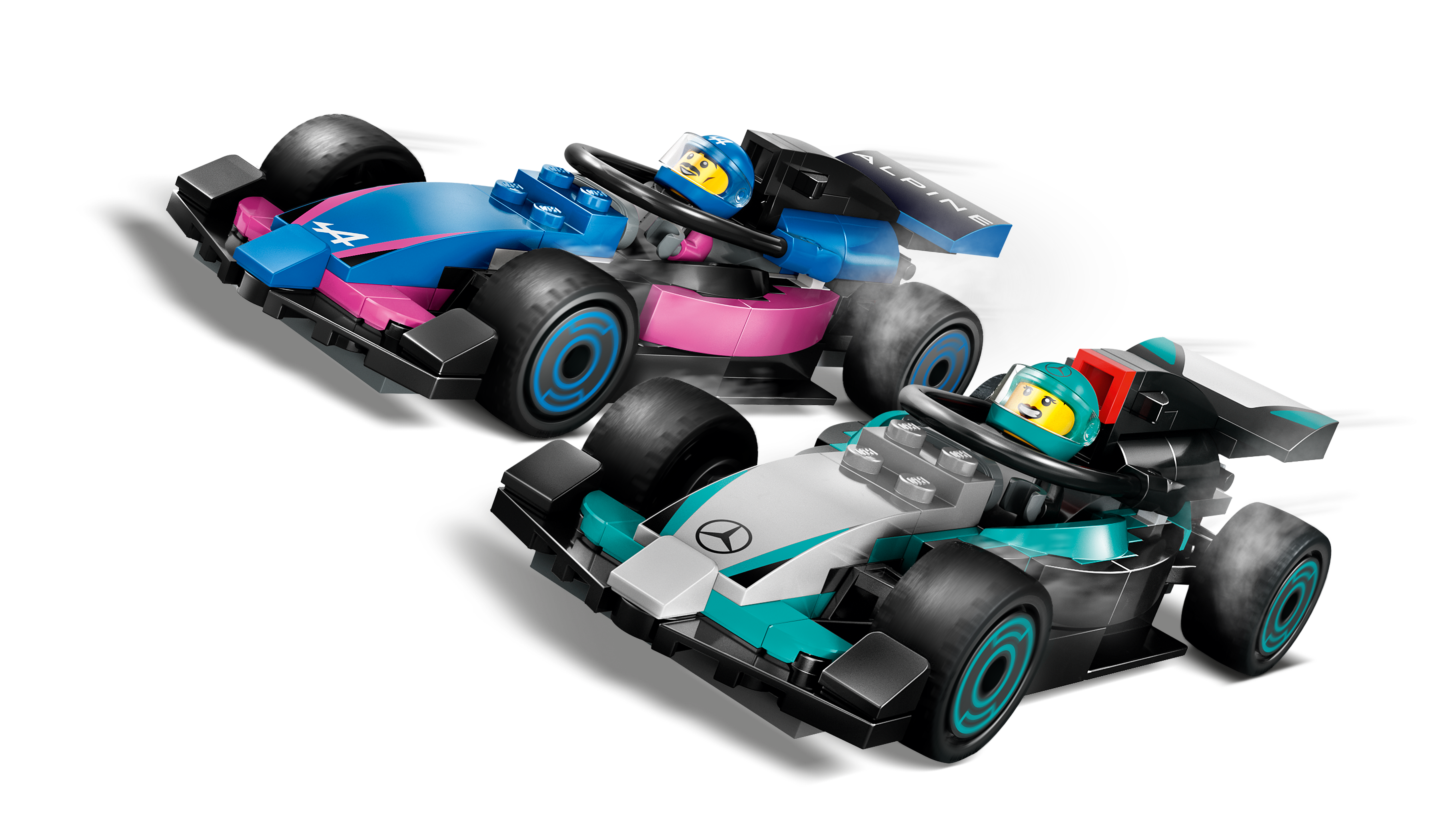 LEGO City F1® Garage mit Mercedes-AMG & Alpine Rennautos 60444 - Bild 5