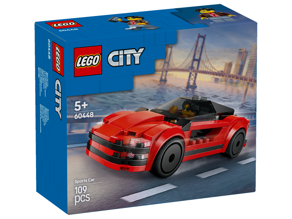 LEGO  City Roter Sportwagen 60448