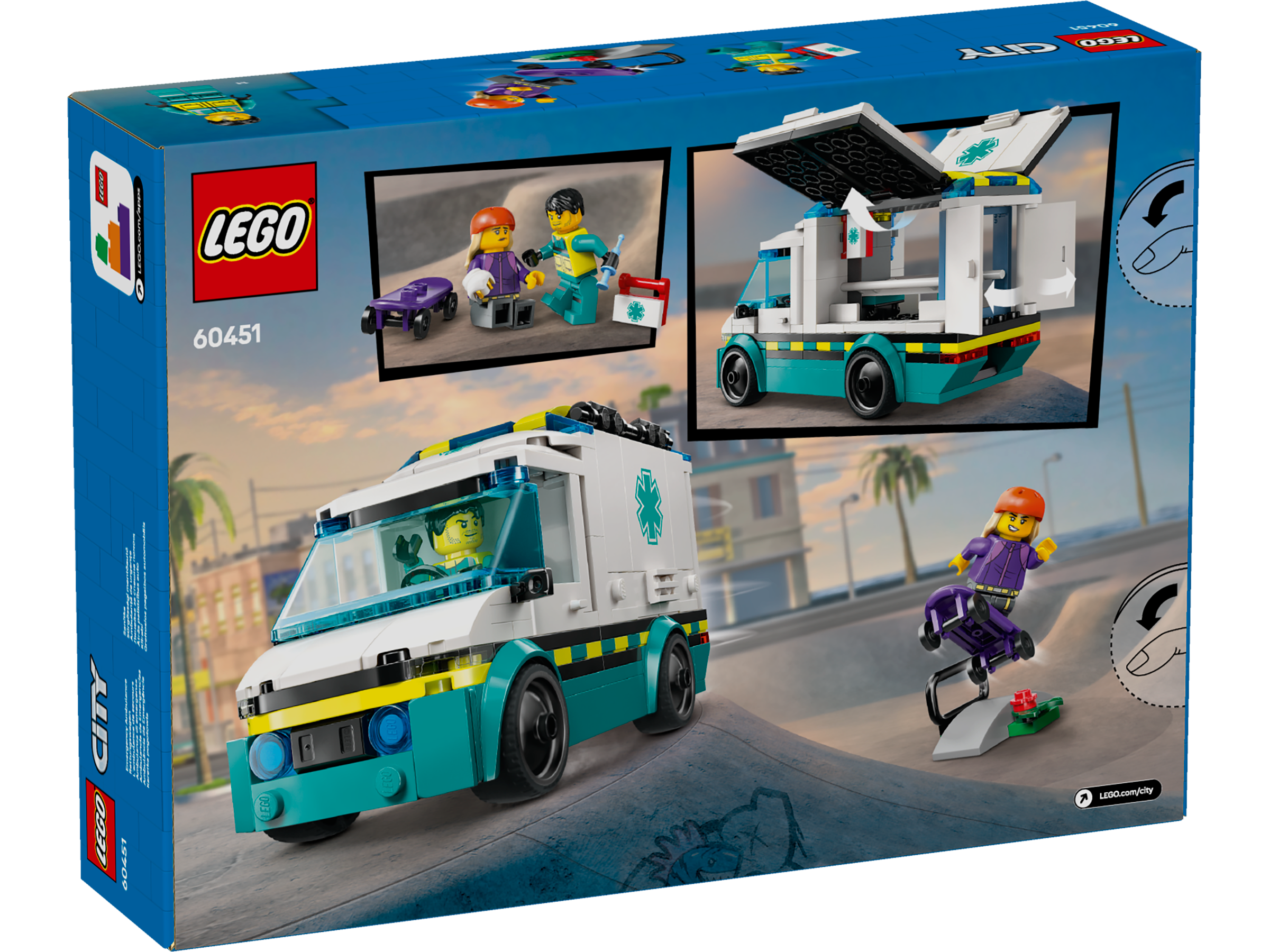 LEGO City Rettungswagen 60451 - Bild 8