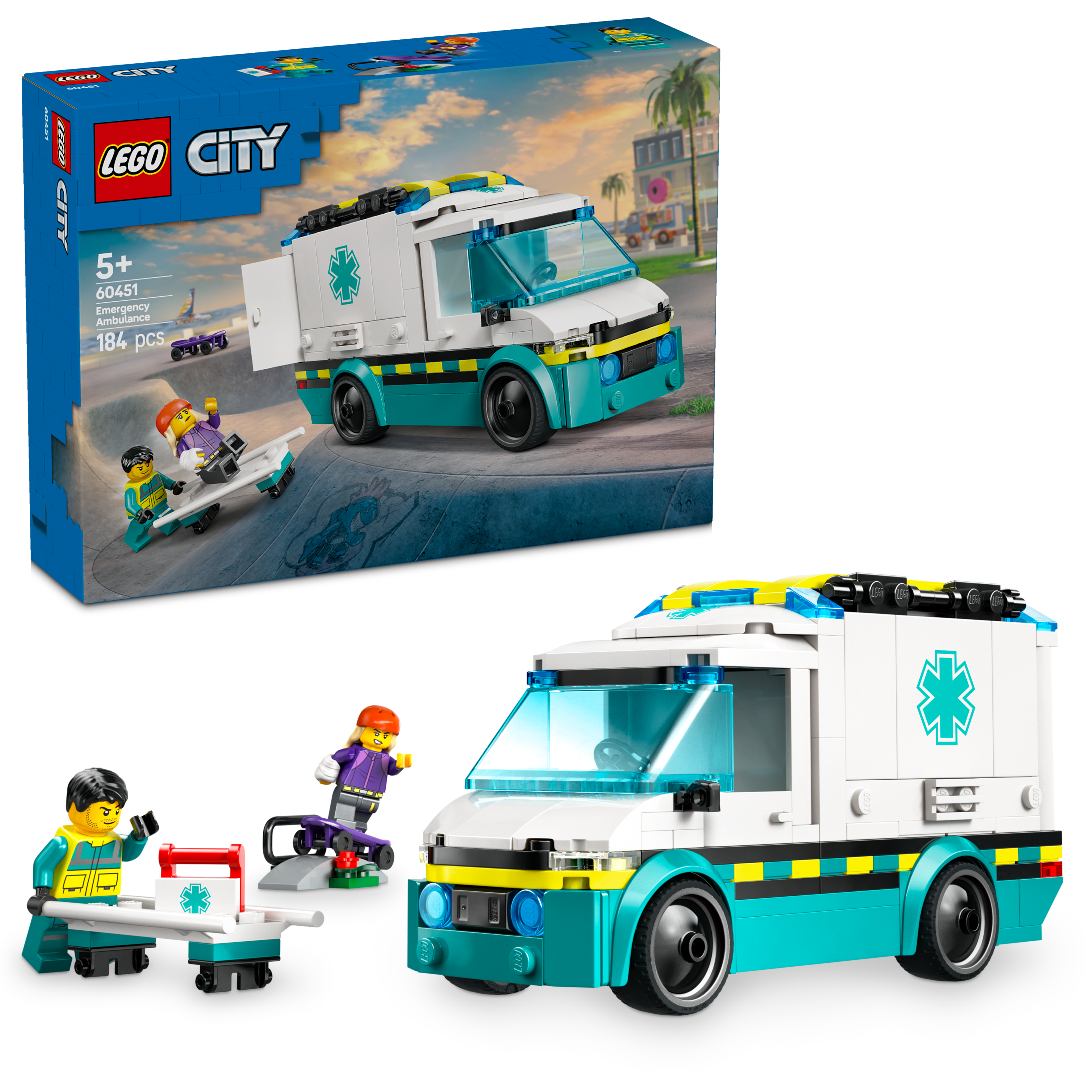 LEGO City Rettungswagen 60451 - Bild 7