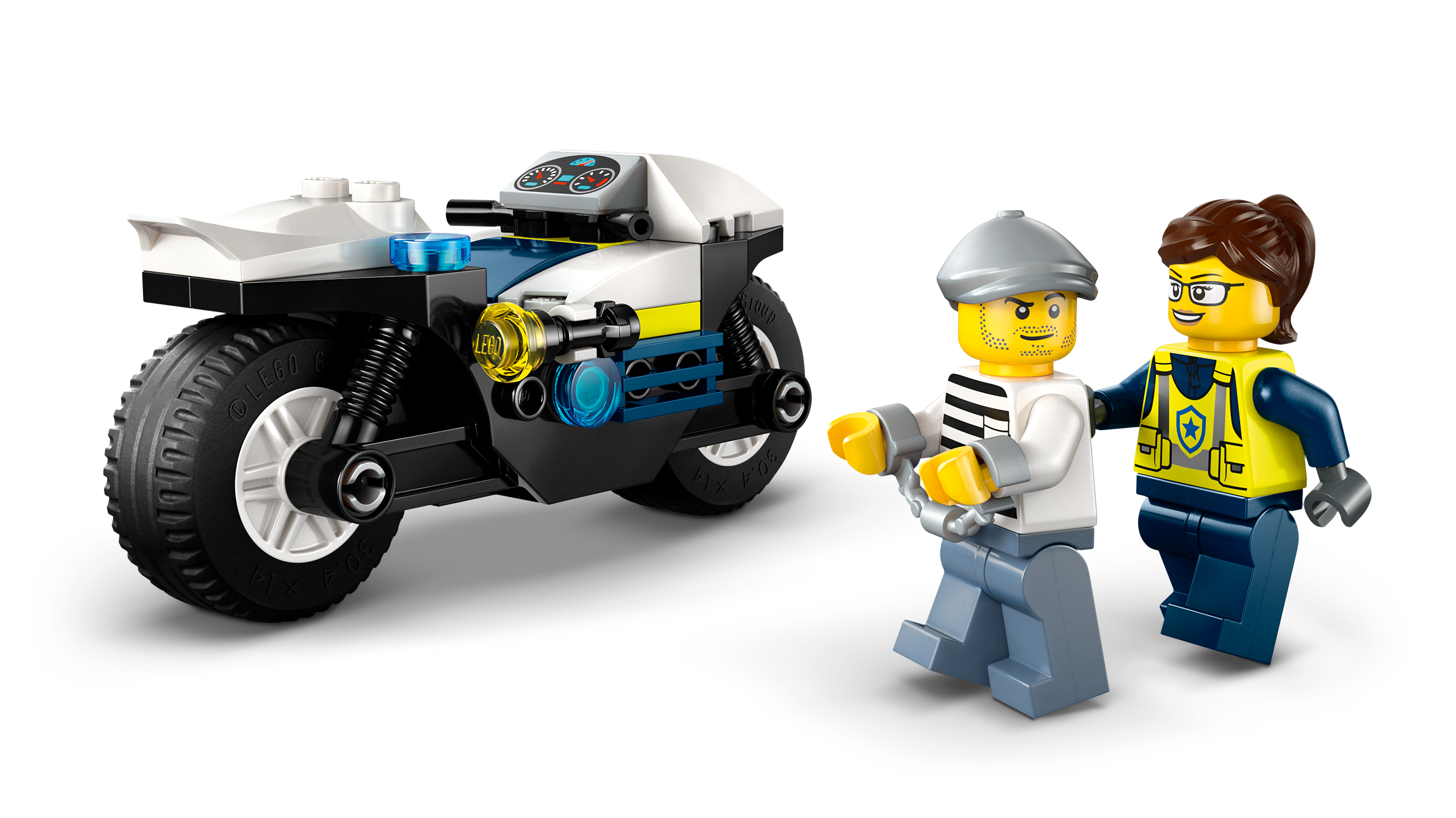 LEGO City Verfolgungsjagd mit dem Polizeimotorrad 60455 - Bild 5
