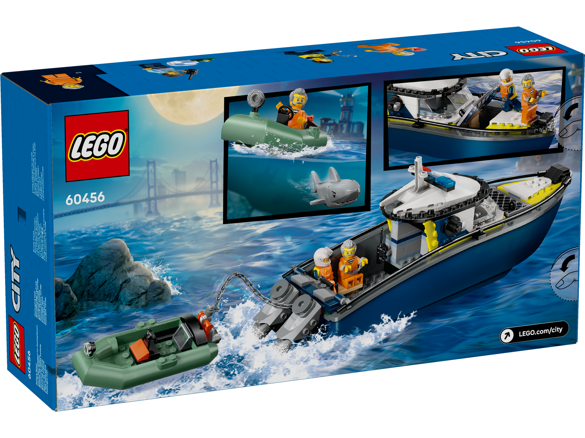 LEGO City Verfolgungsjagd im Polizeiboot 60456 - Bild 8