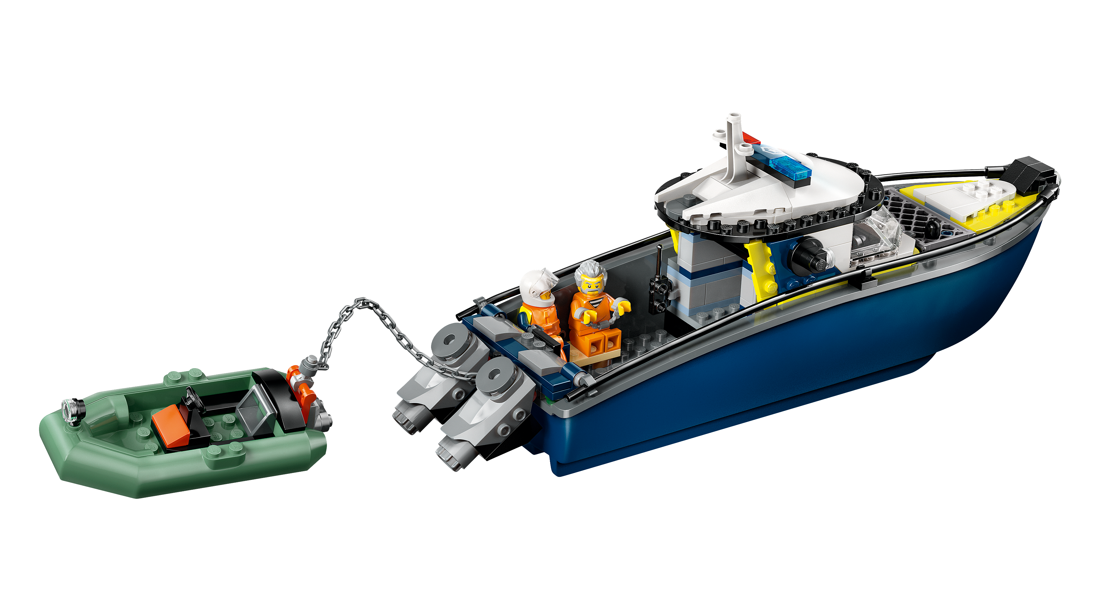 LEGO City Verfolgungsjagd im Polizeiboot 60456 - Bild 4