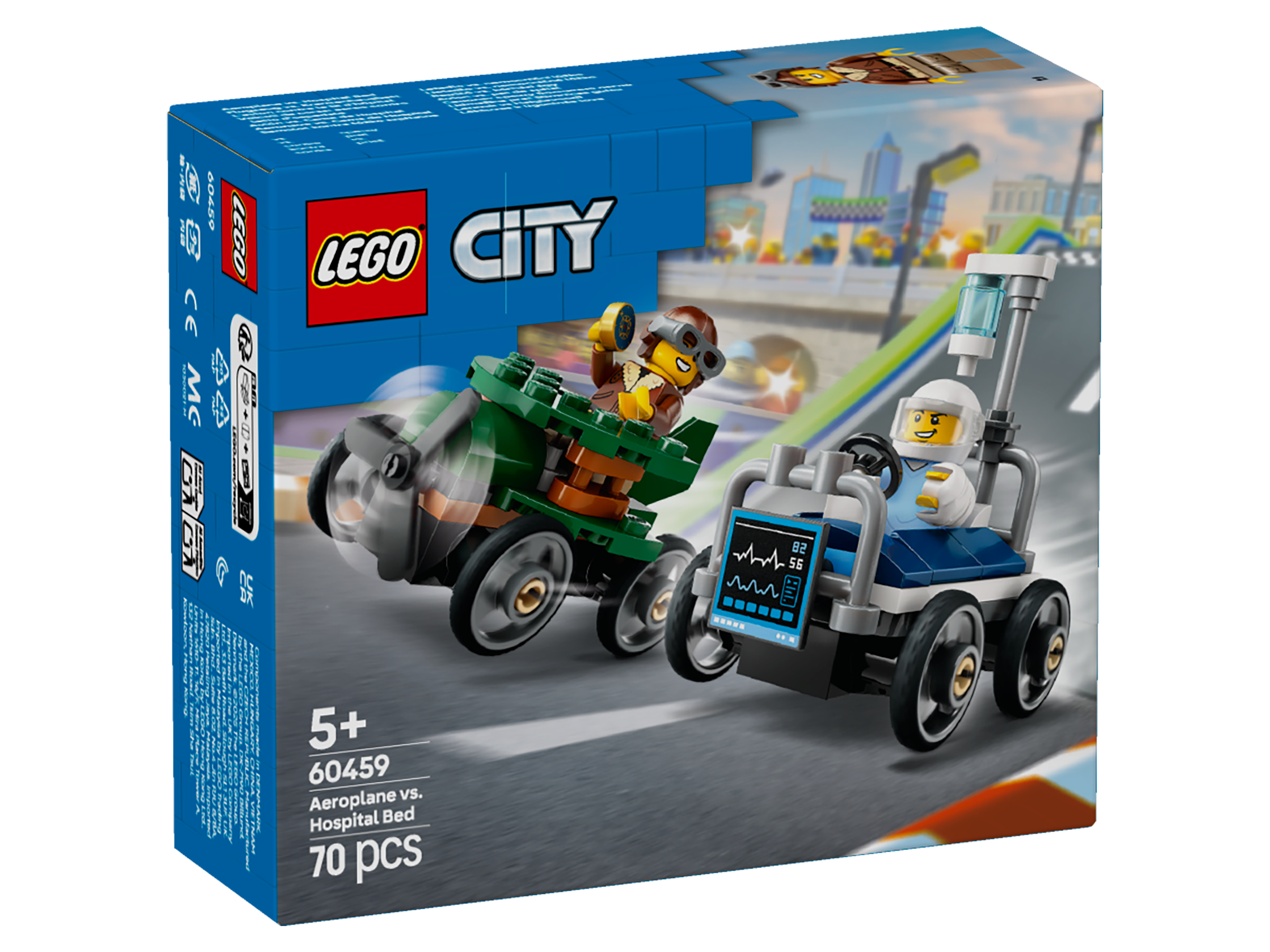 LEGO City  Flugzeug vs. Krankenhausbett 60459 - Bild 1