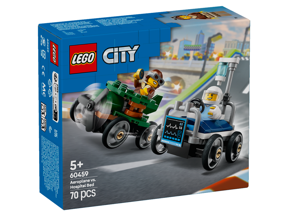 LEGO City  Flugzeug vs. Krankenhausbett 60459