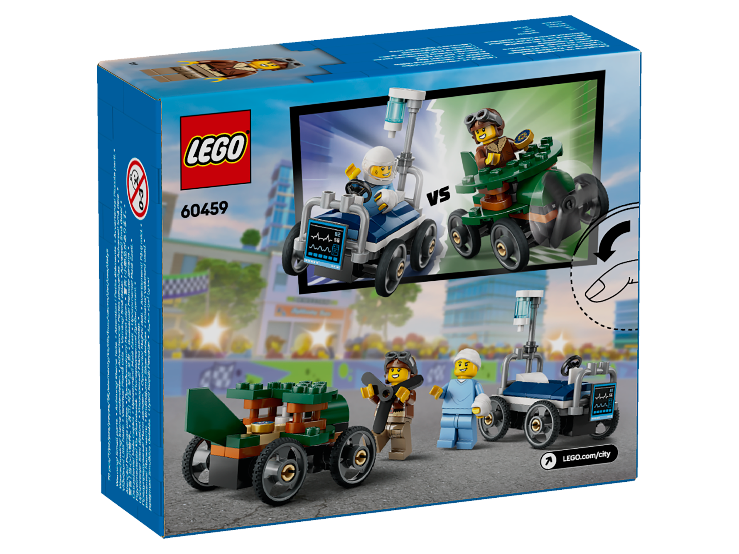 LEGO City  Flugzeug vs. Krankenhausbett 60459 - Bild 4