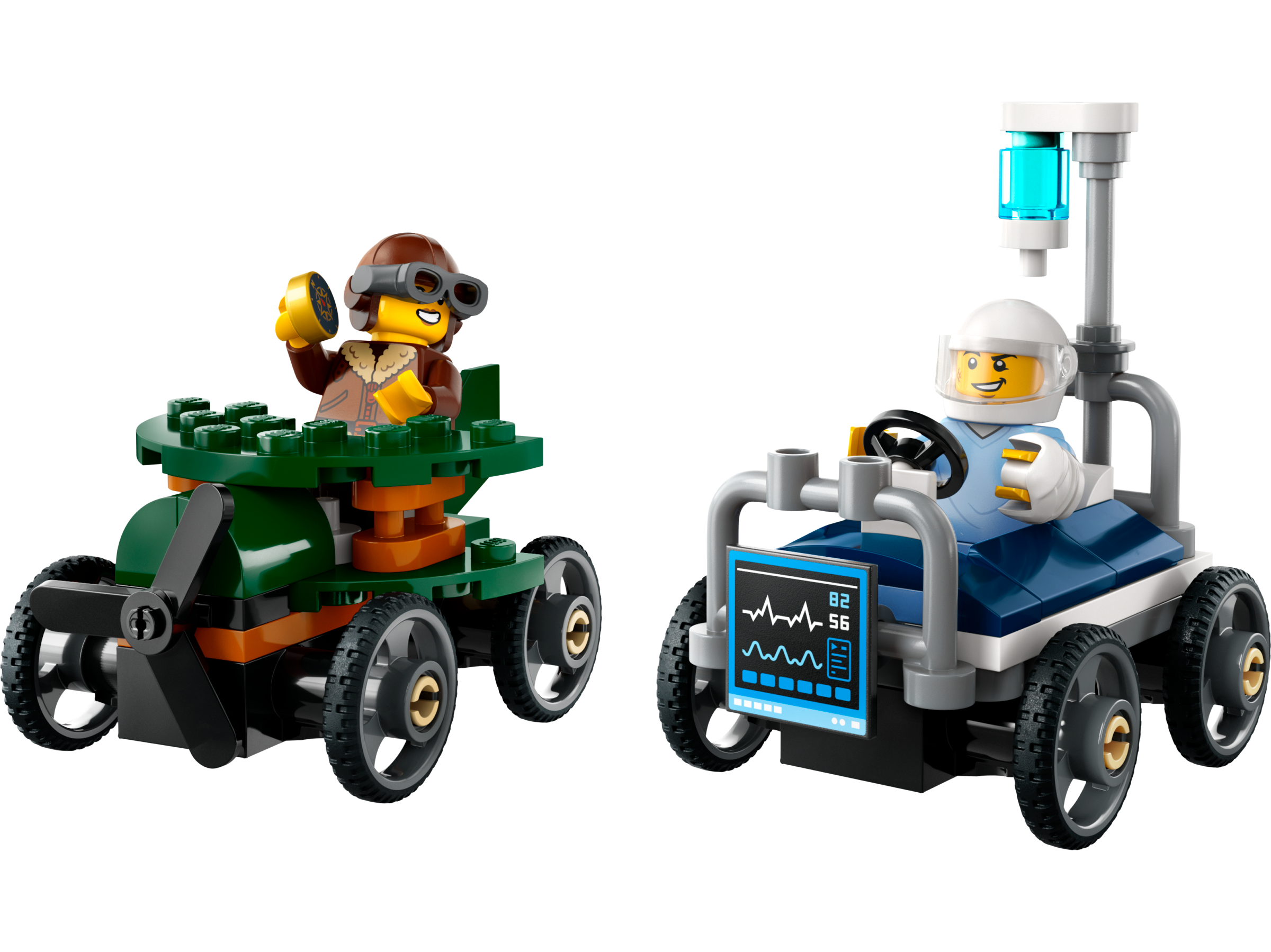 LEGO City  Flugzeug vs. Krankenhausbett 60459 - Bild 2