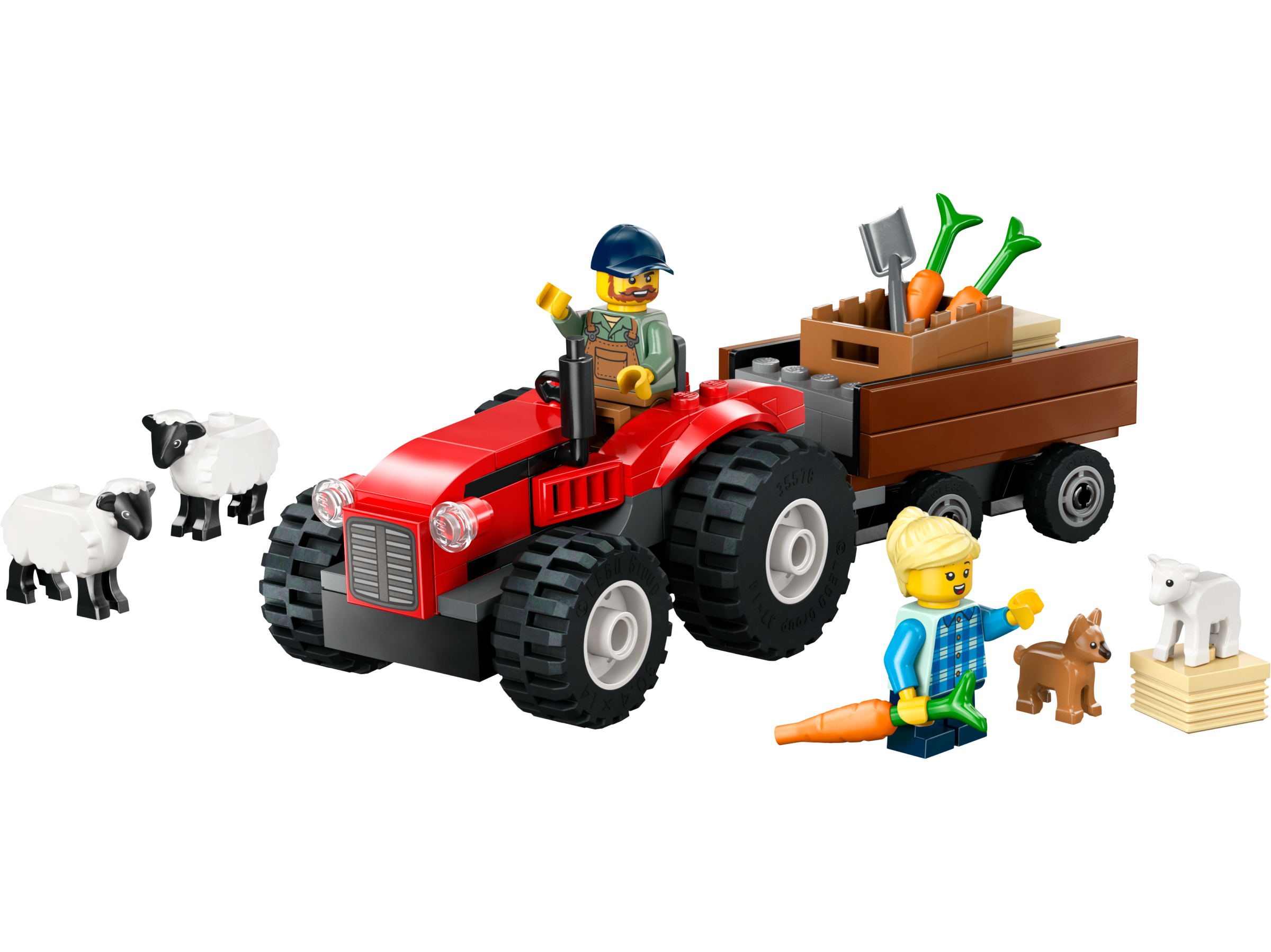 LEGO City  Traktor mit Anhänger - Bild 2