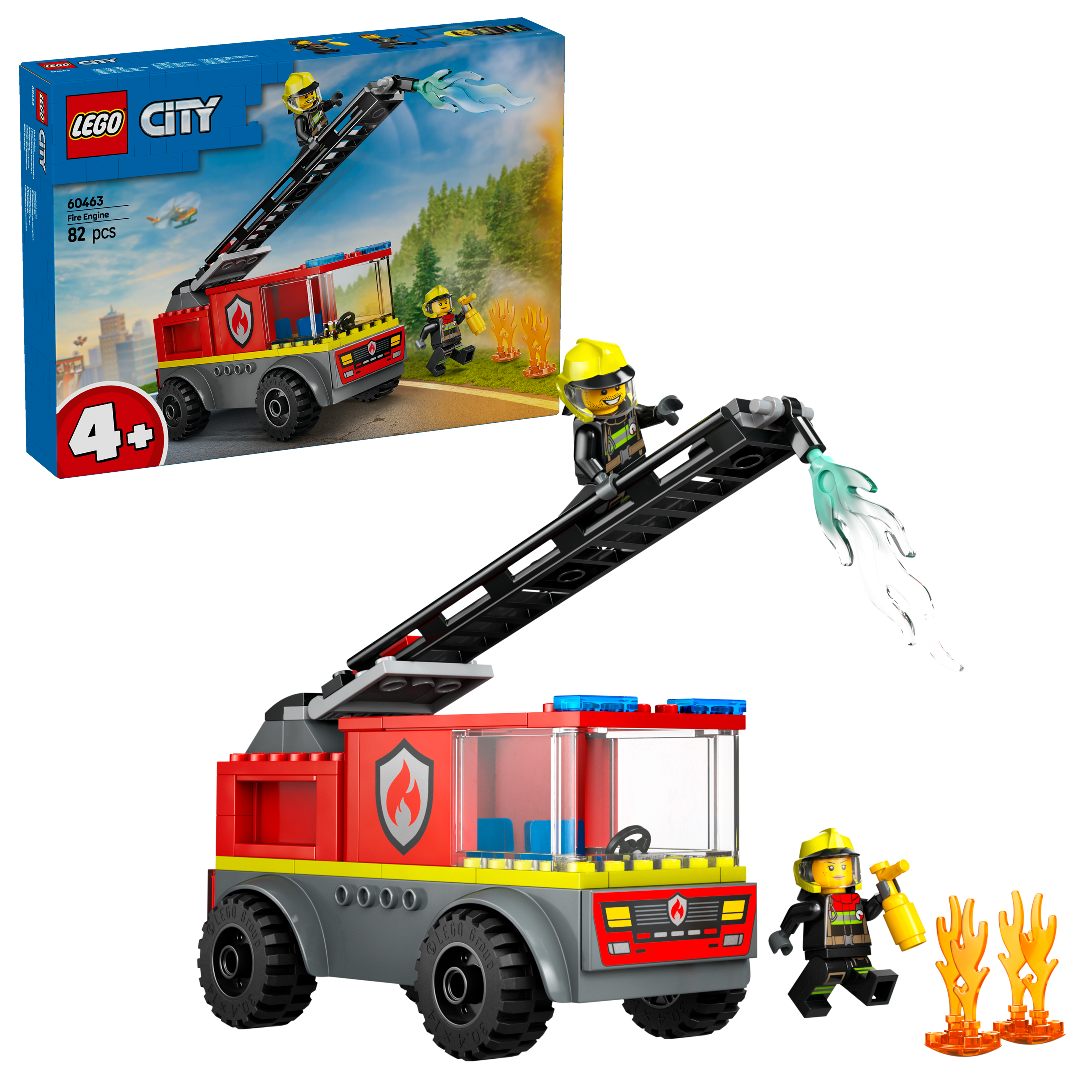 LEGO City Feuerwehrleiterfahrzeug 60463 - Bild 5