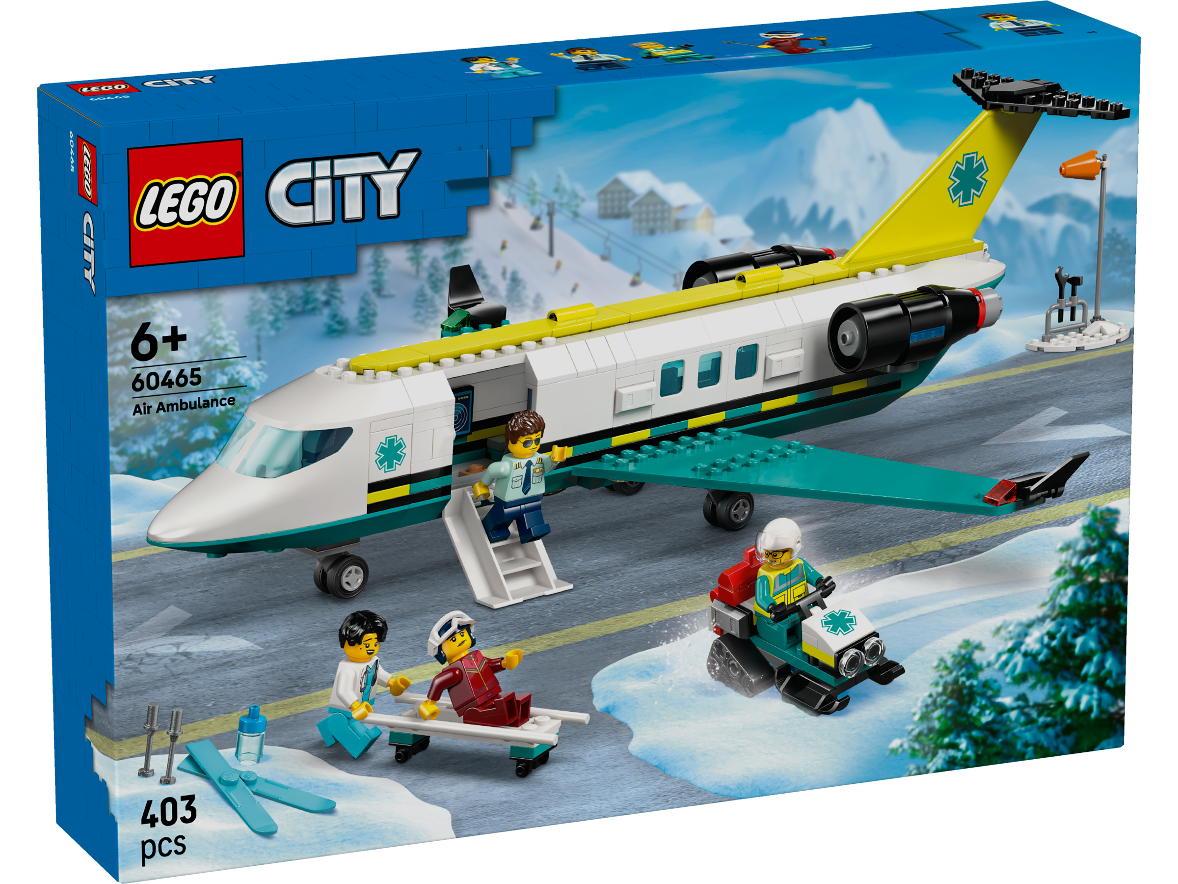 LEGO City Notfallrettungsflugzeug 60465 - Bild 1