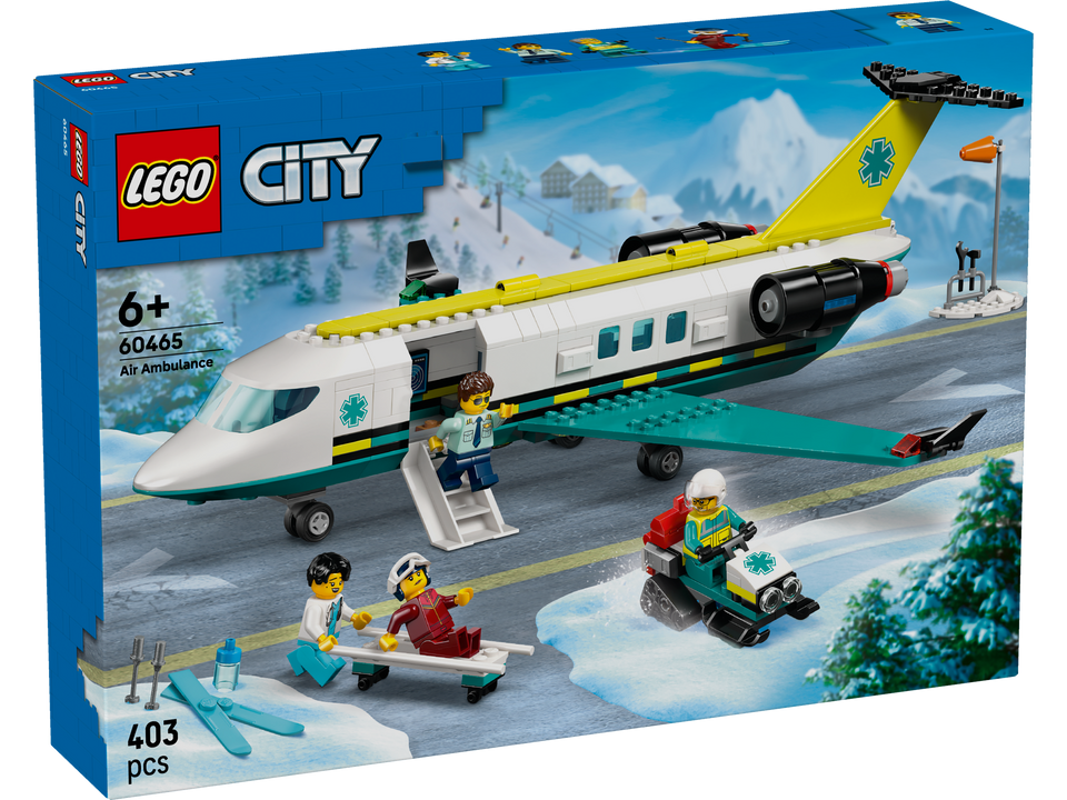 LEGO City Notfallrettungsflugzeug 60465