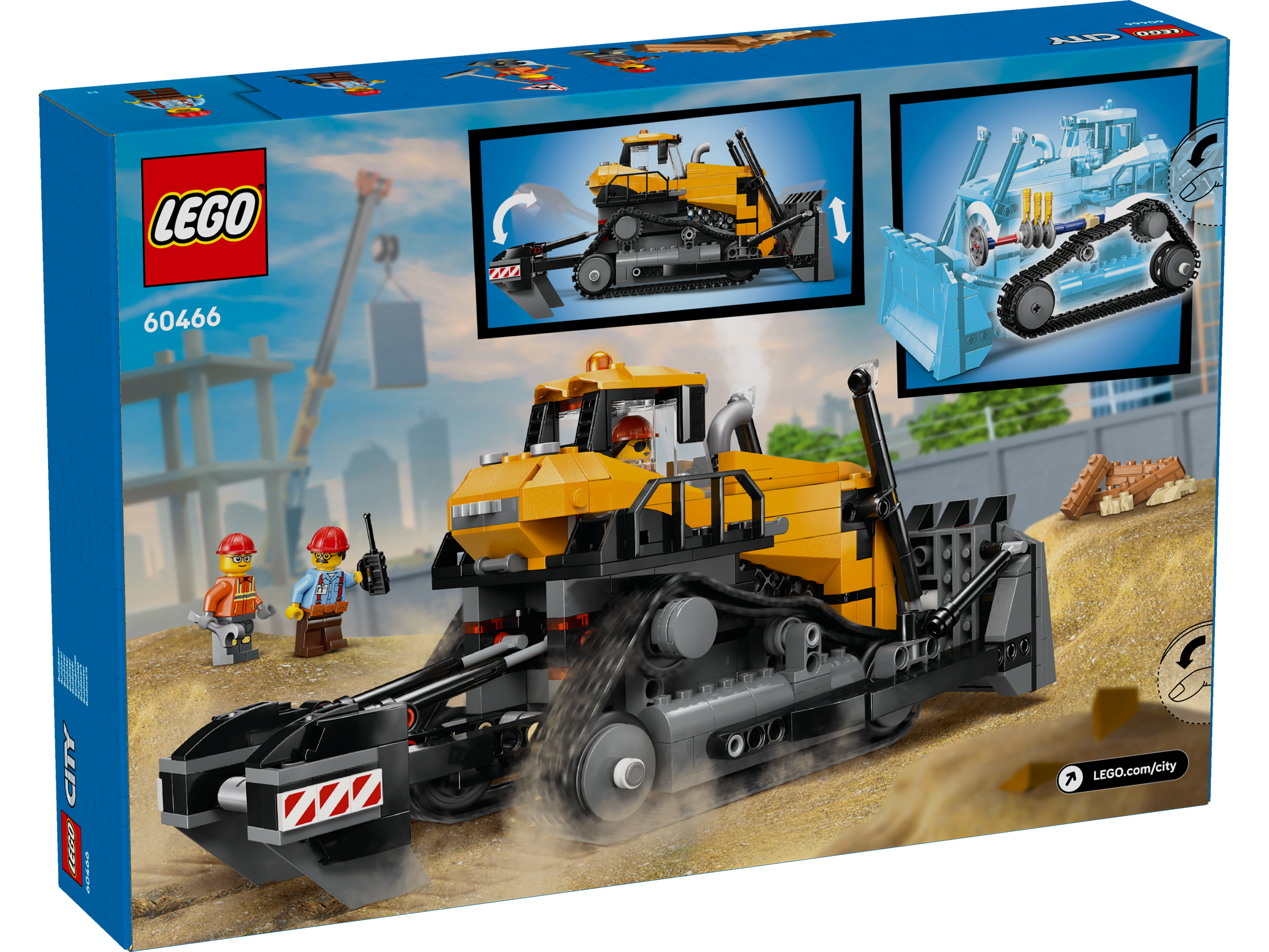 LEGO City Gelber Bulldozer 60466 - Bild 7
