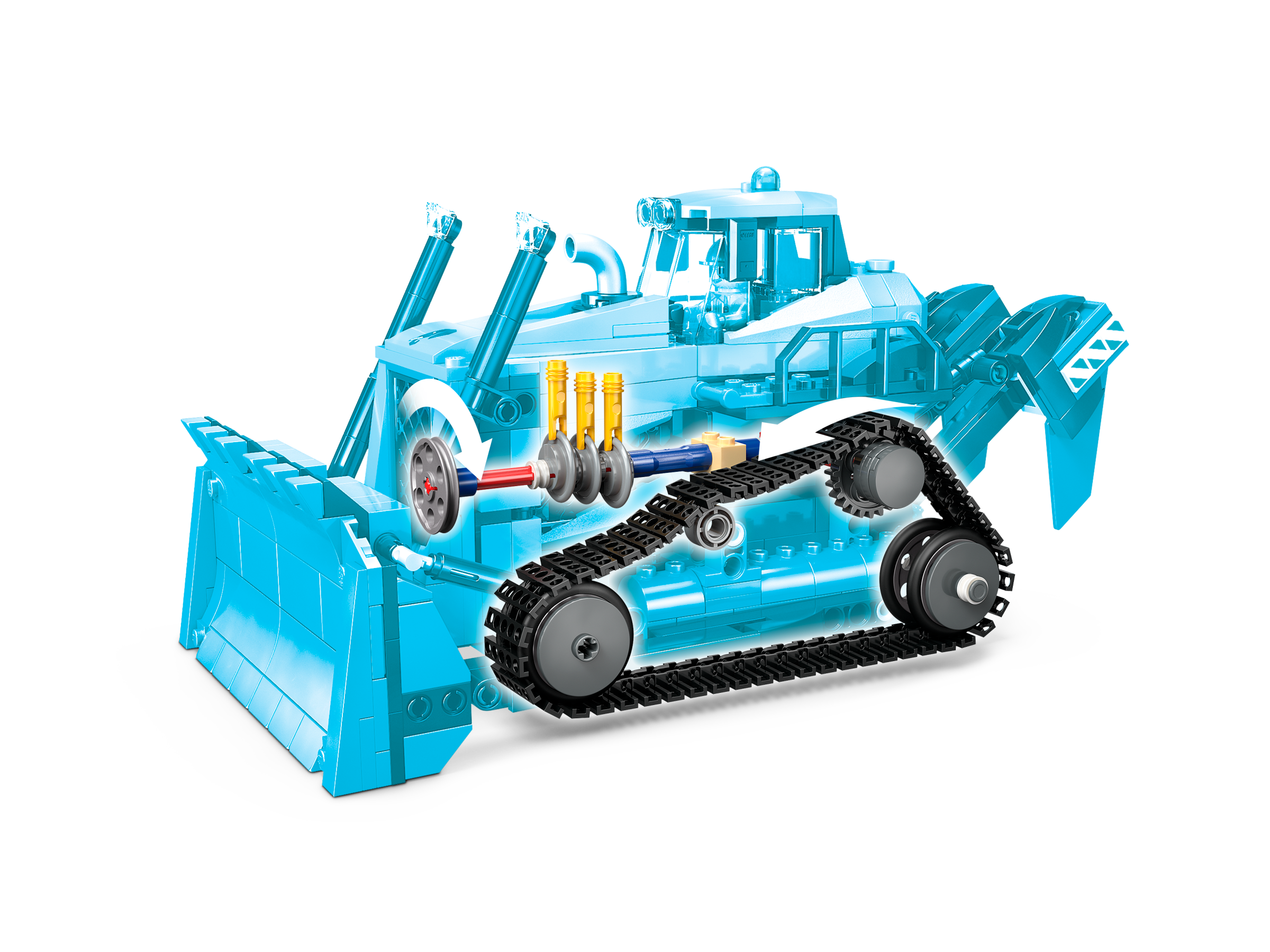 LEGO City Gelber Bulldozer 60466 - Bild 4