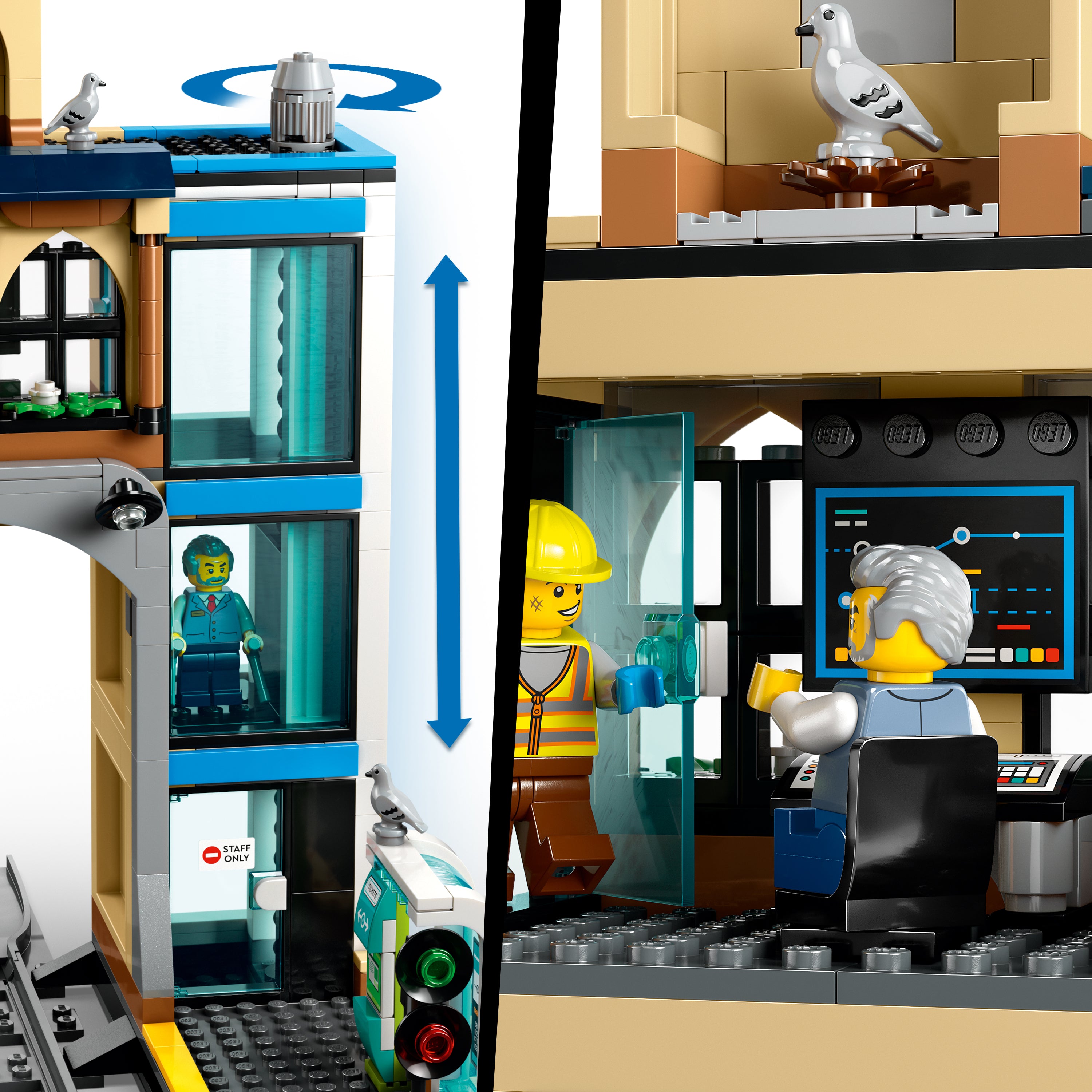 LEGO City Hauptbahnhof 60469 - Bild 6