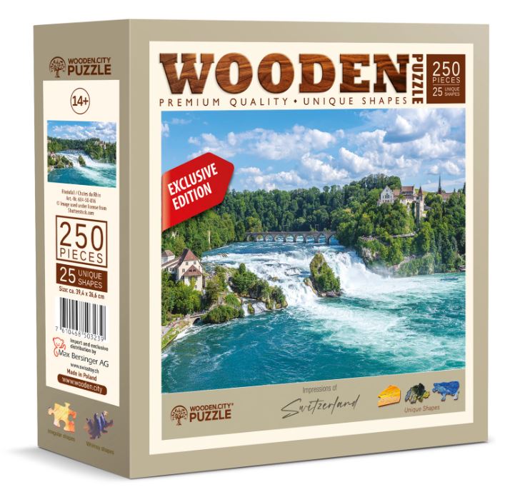 Puzzle Holz Rheinfall 250 Teile - Bild 1